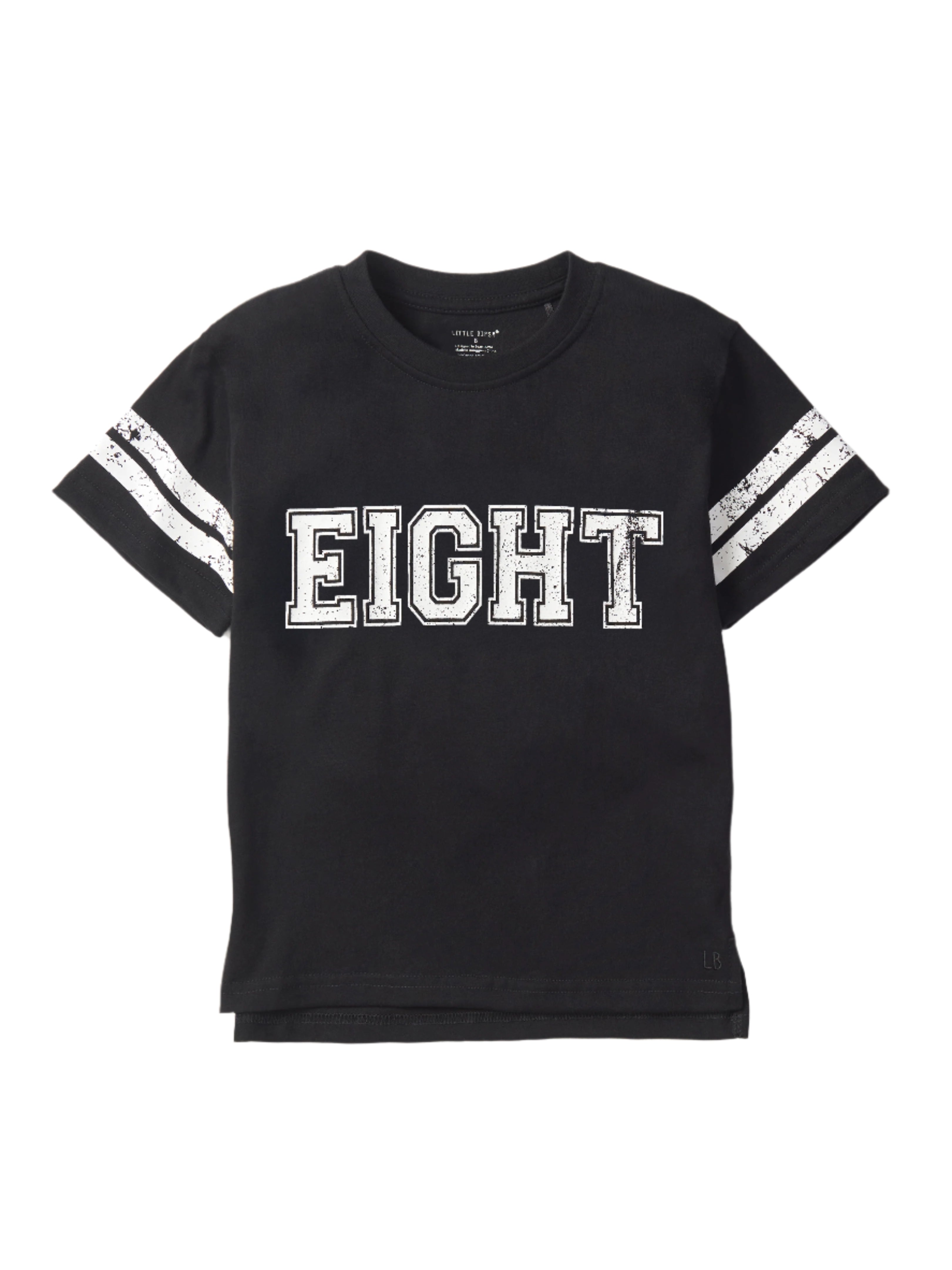 Varsity 8th B-Day Elevated Tee - Black