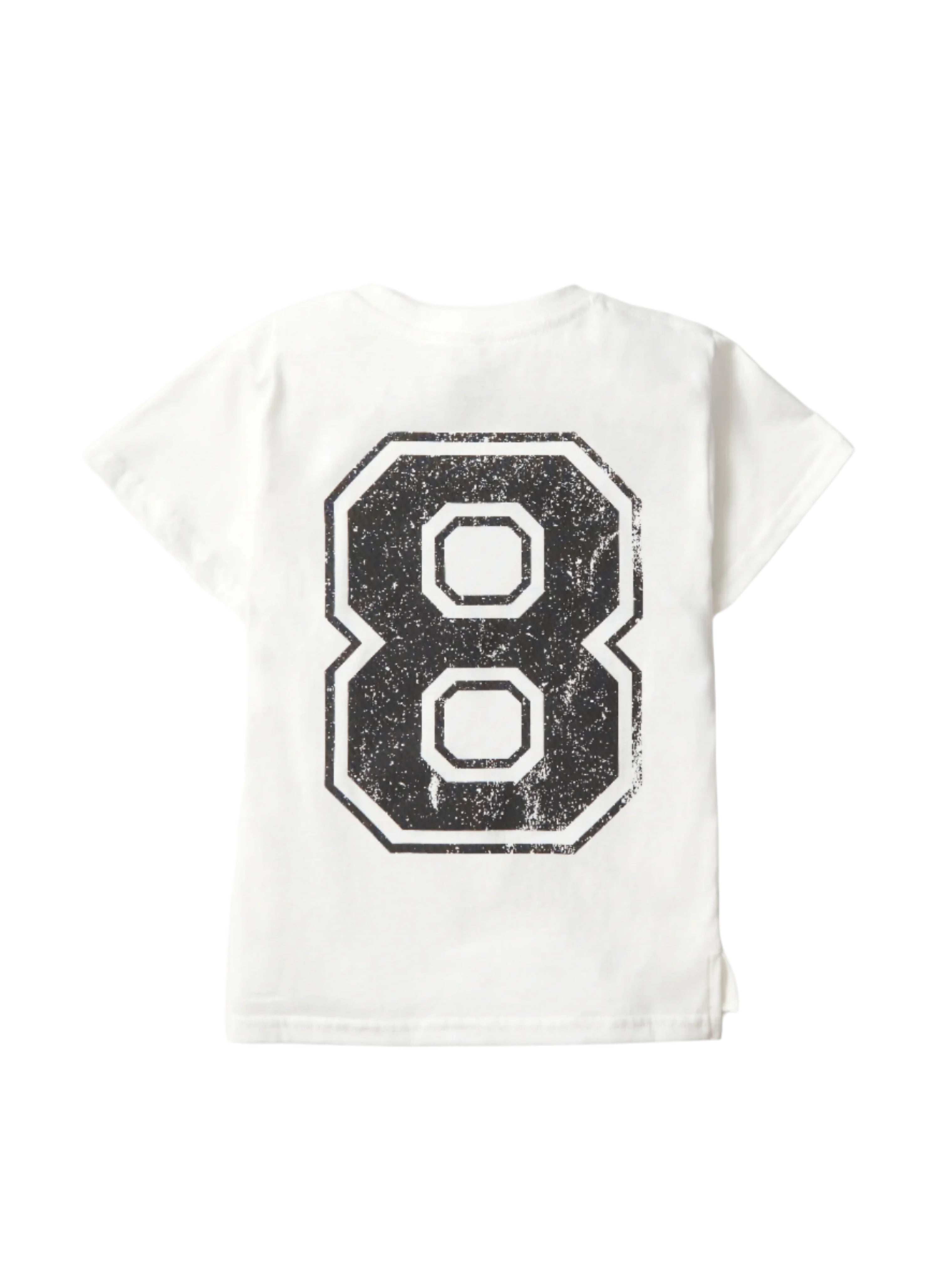 8th B-Day Elevated Tee - White