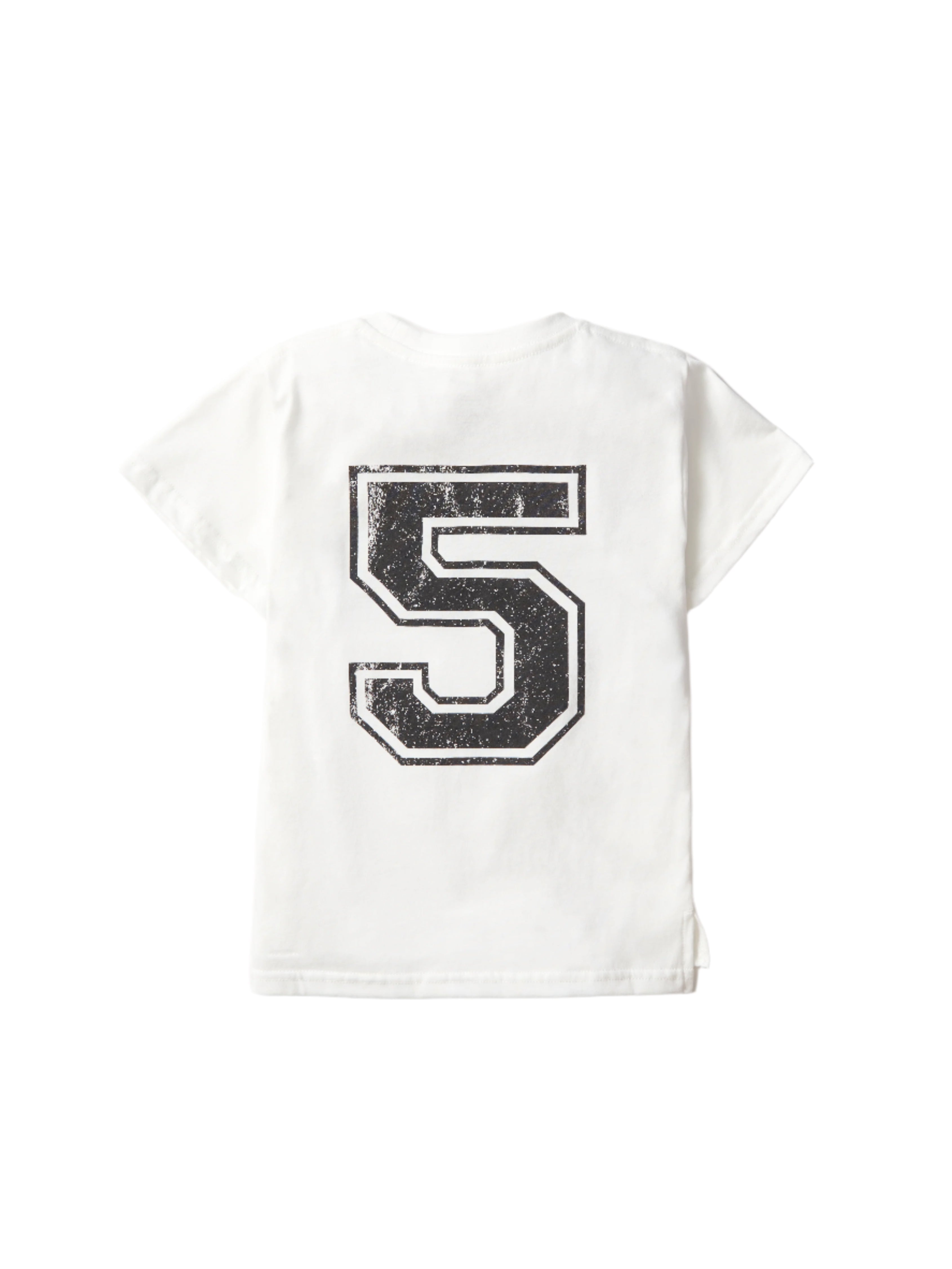 5th B-Day Elevated Tee - White