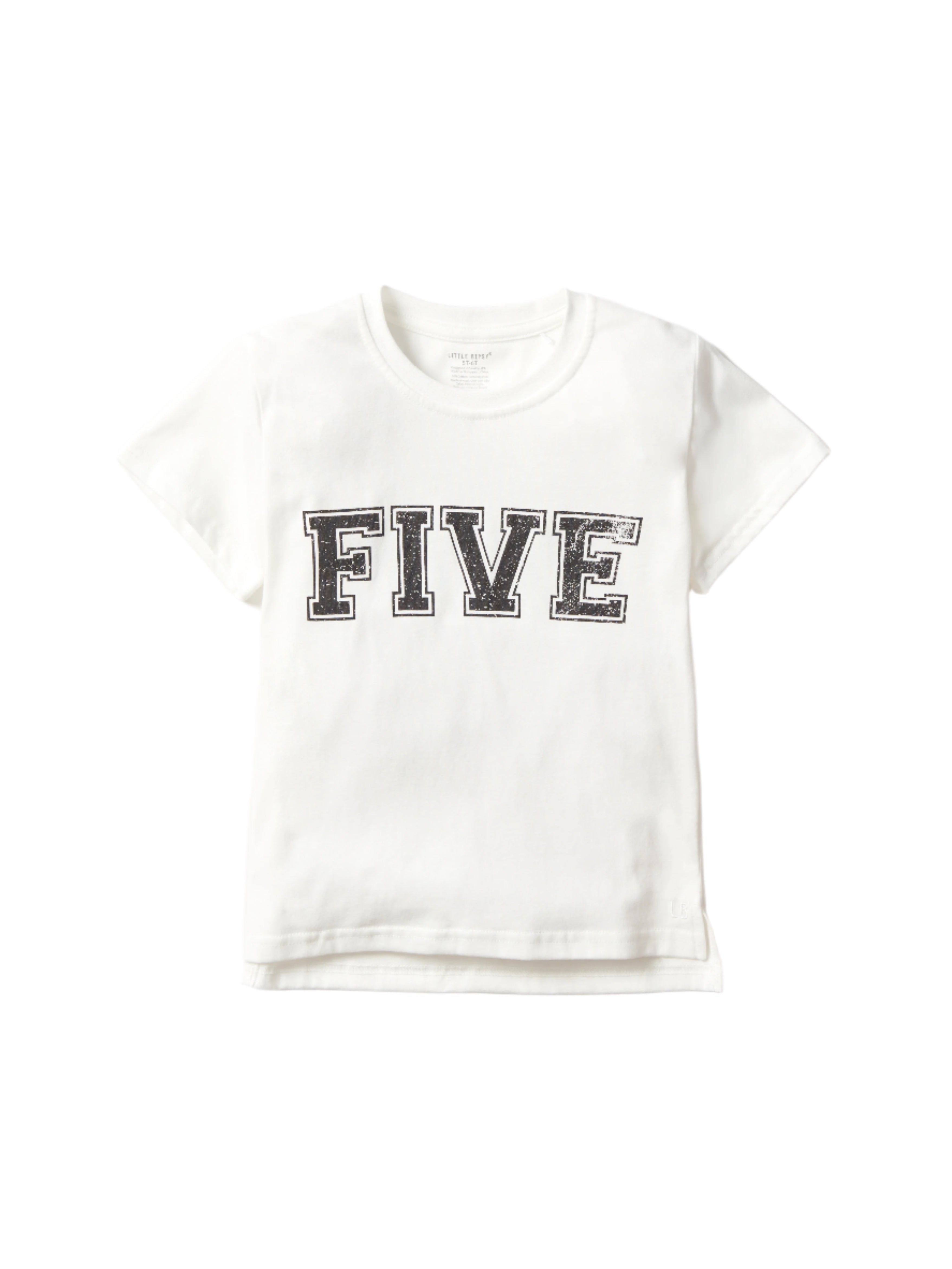 5th B-Day Elevated Tee - White