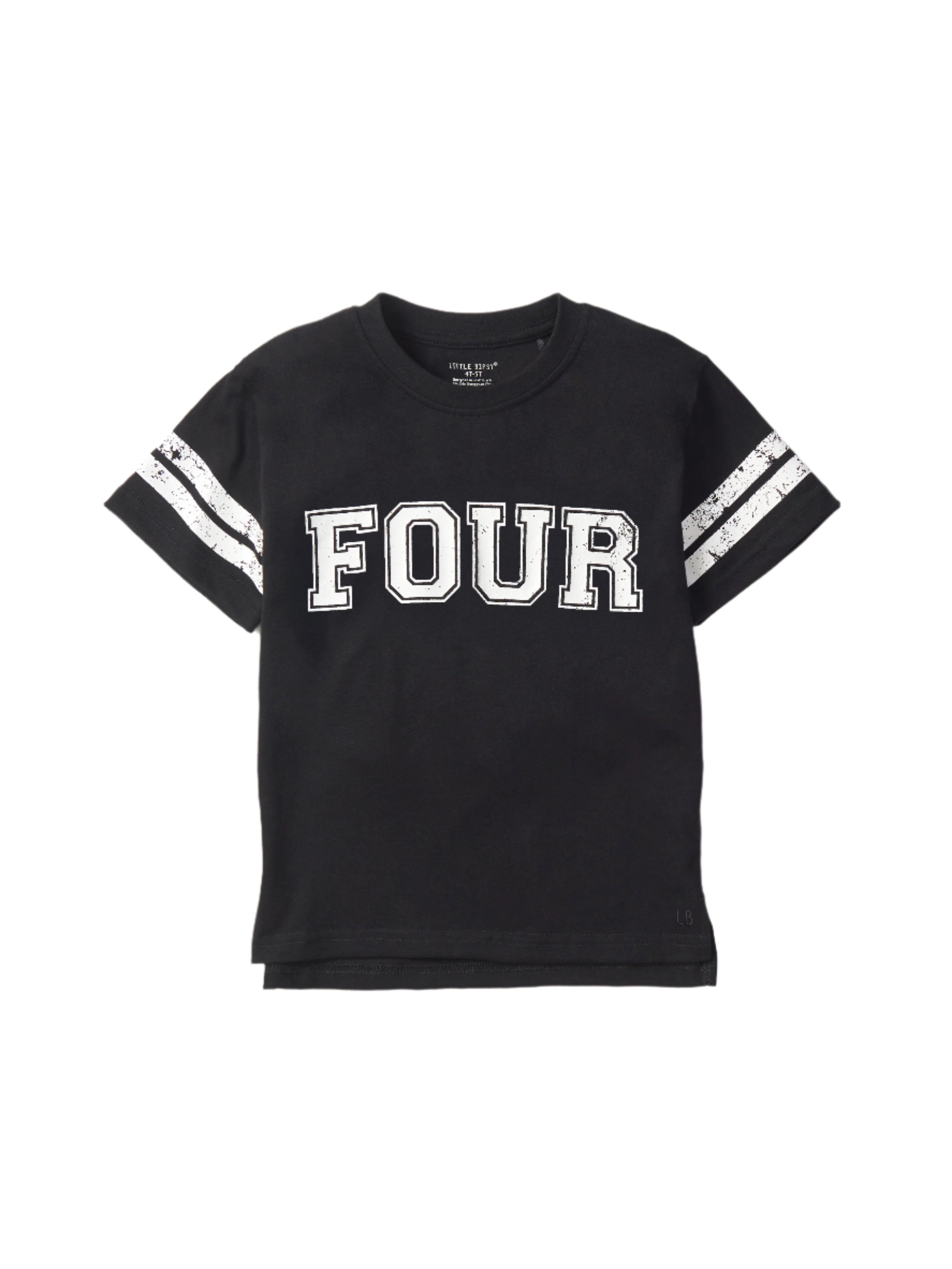 Varsity 4th B-Day Elevated Tee - Black