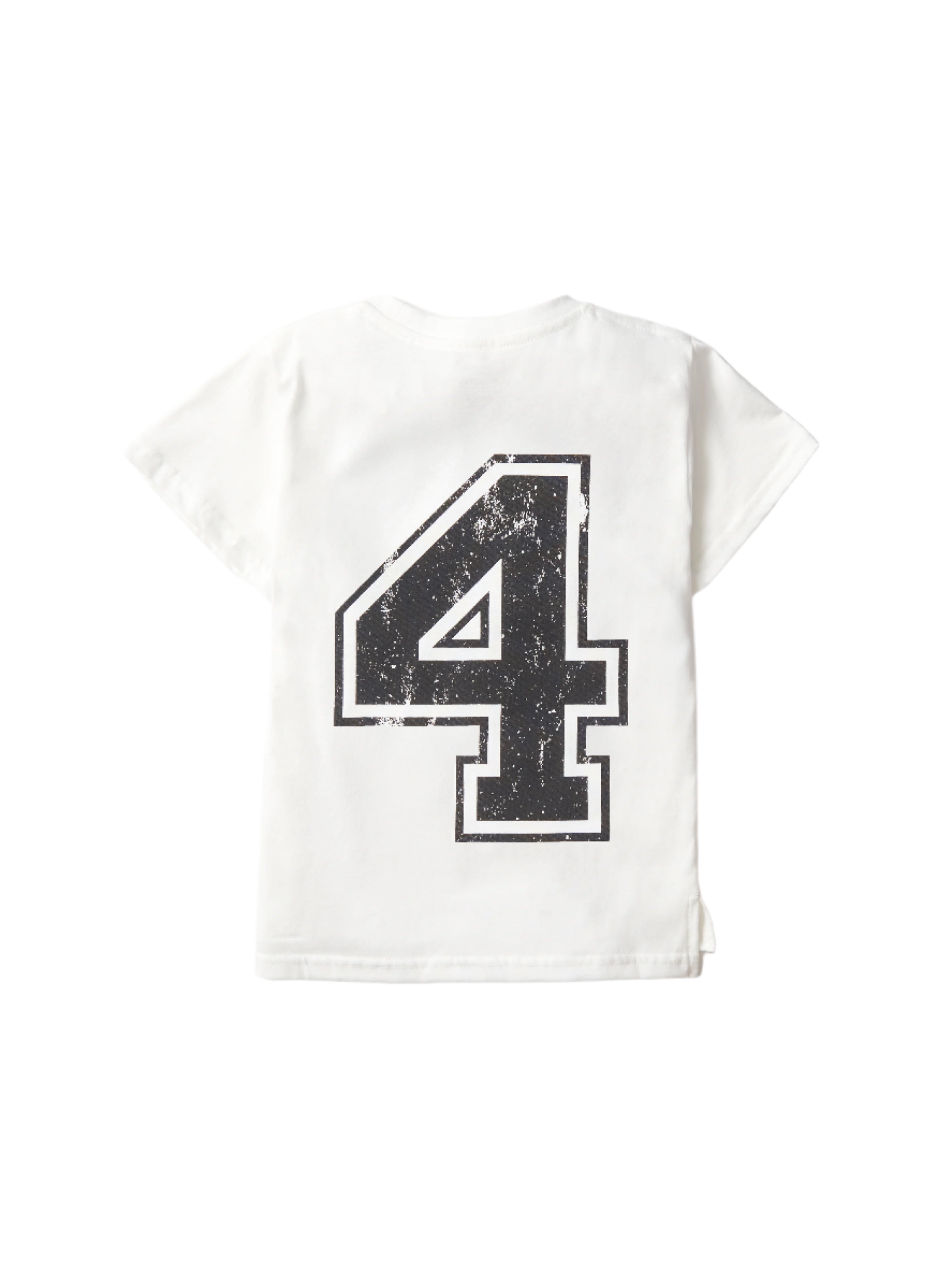 4th B-Day Elevated Tee - White