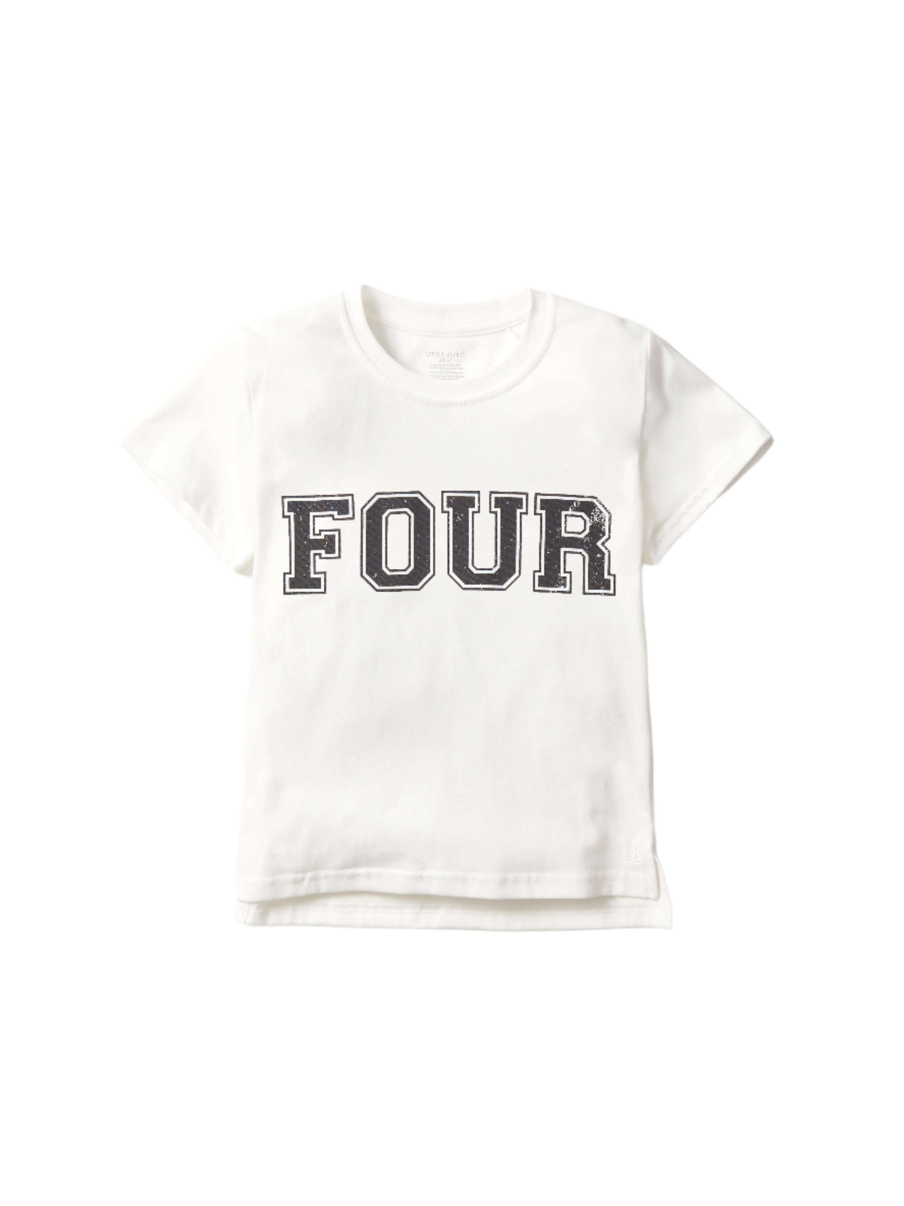 4th B-Day Elevated Tee - White