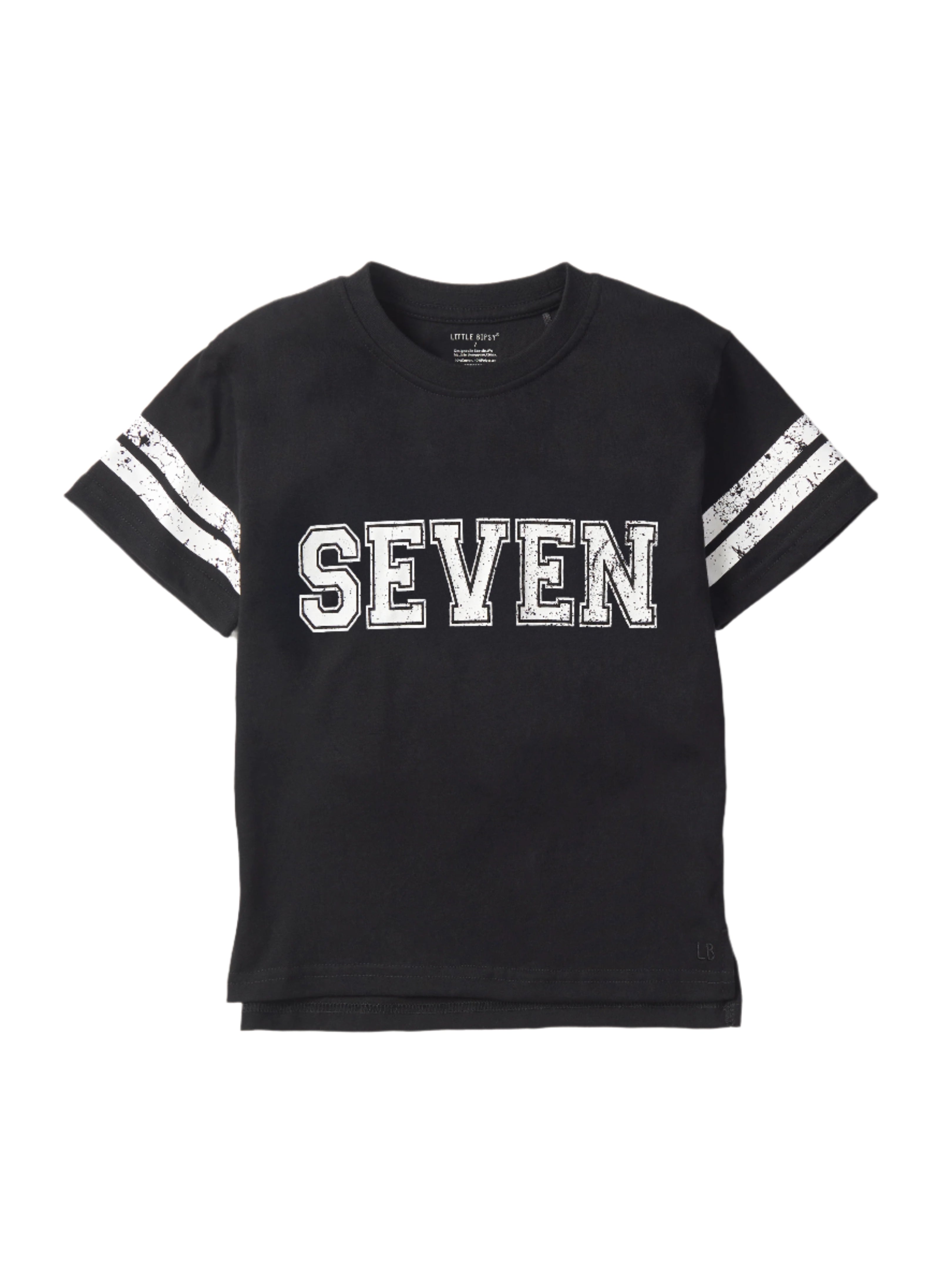 Varsity 7th B-Day Elevated Tee - Black