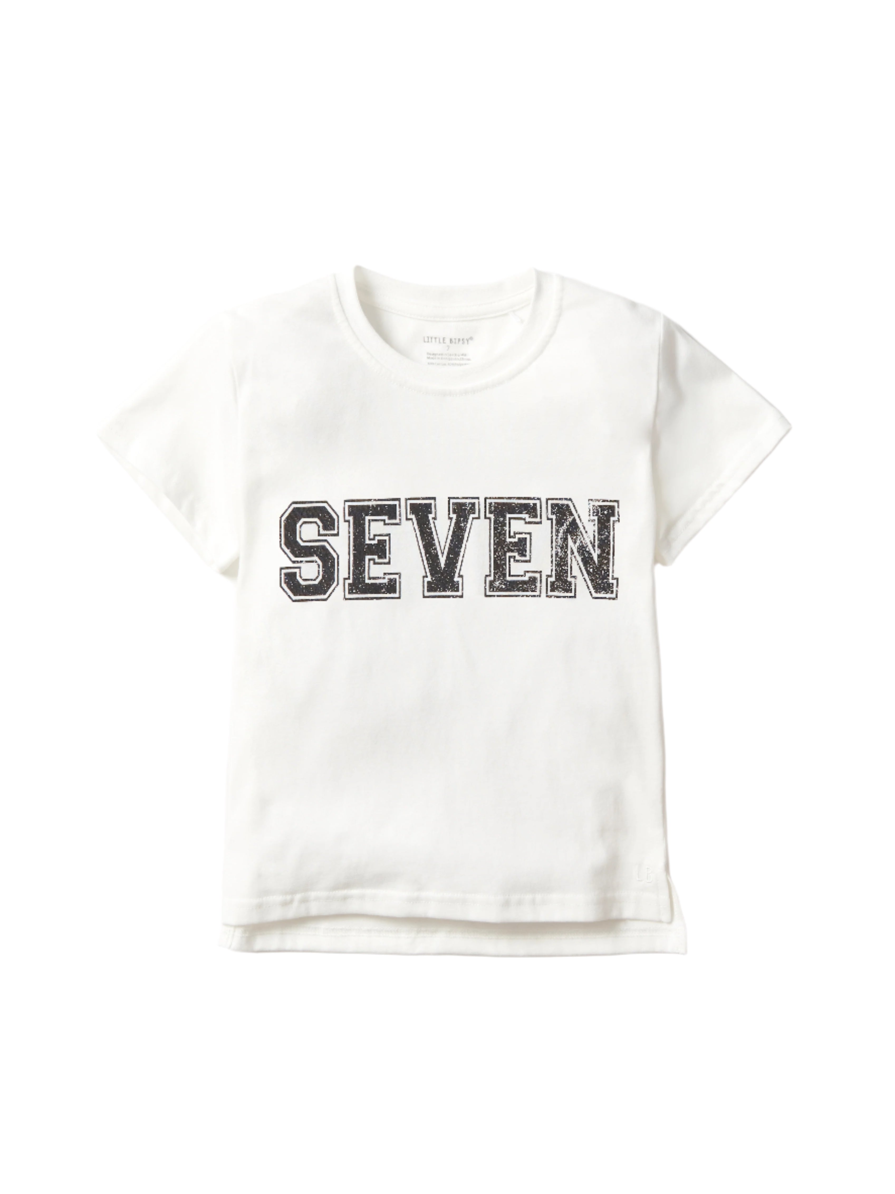 7th B-Day Elevated Tee - White