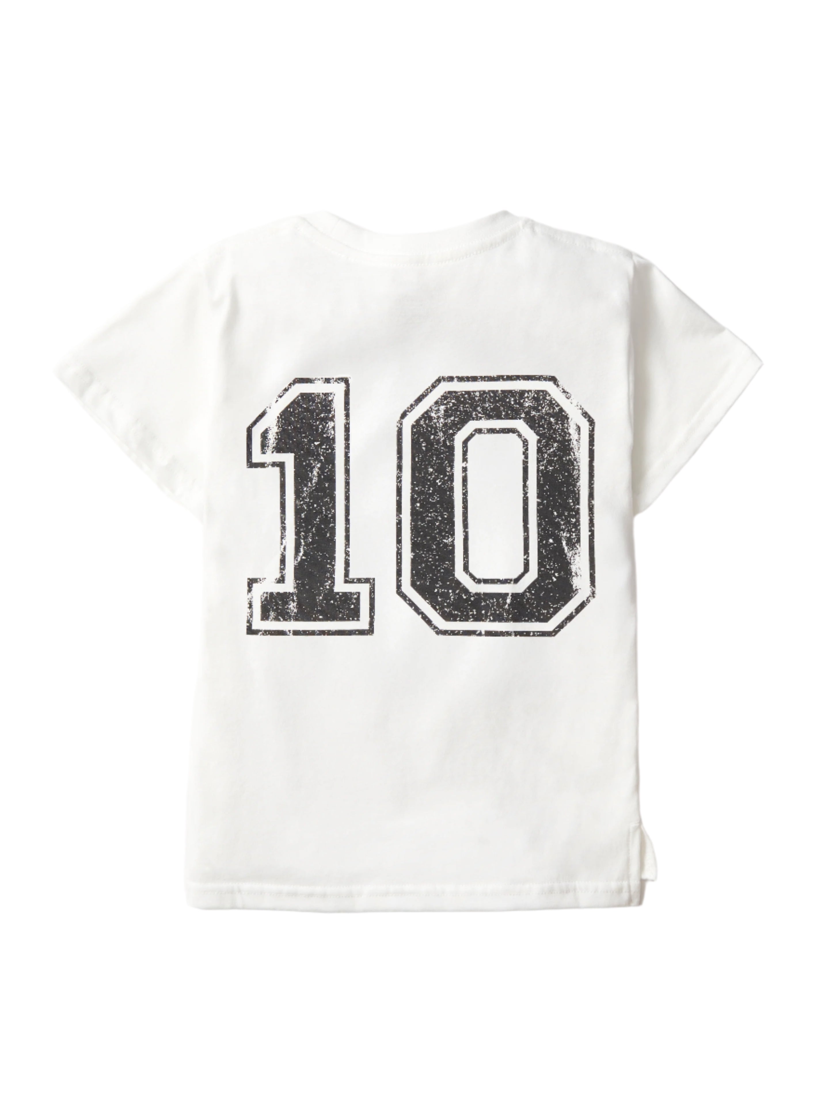 10th B-Day Elevated Tee - White