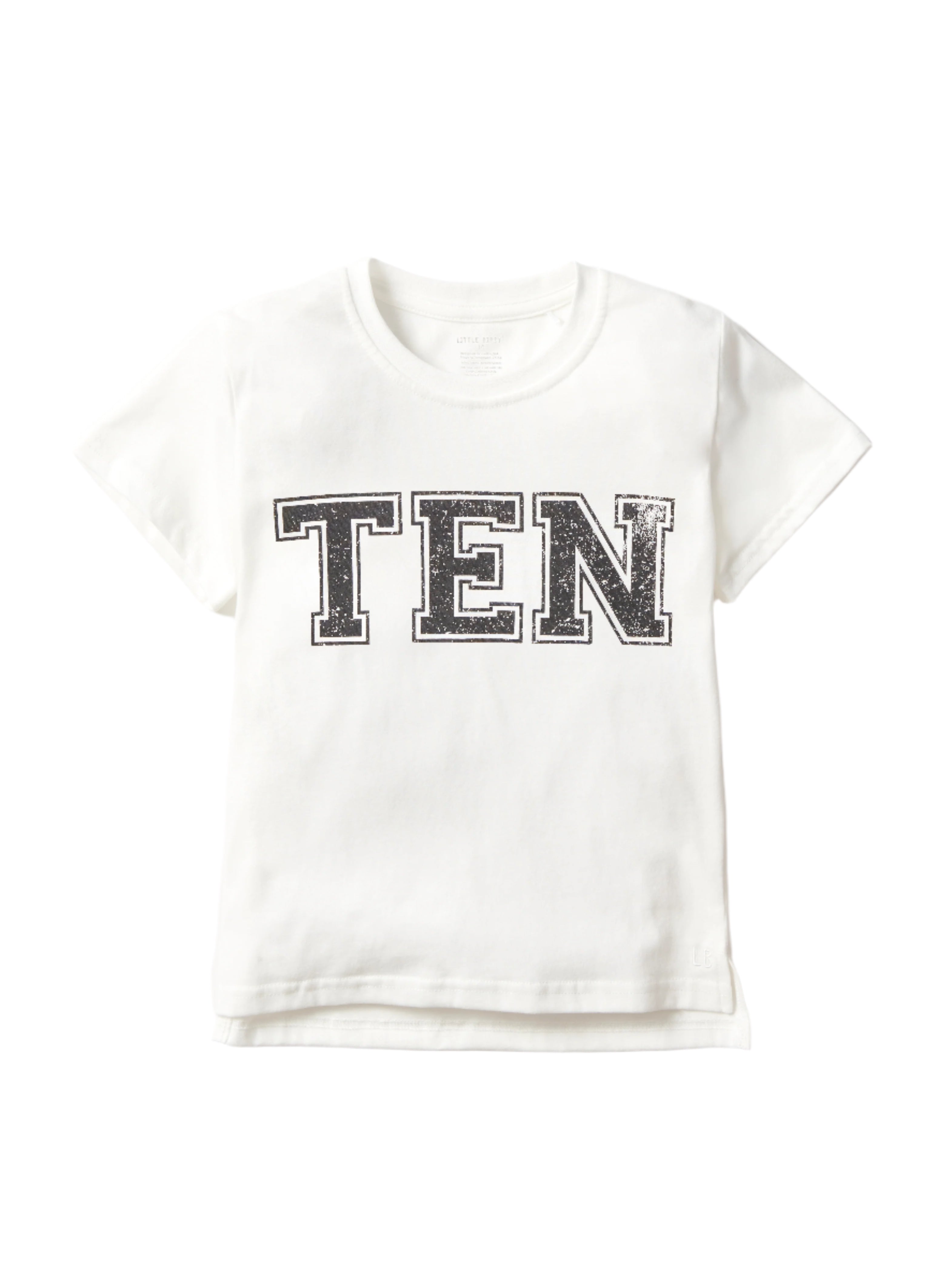 10th B-Day Elevated Tee - White