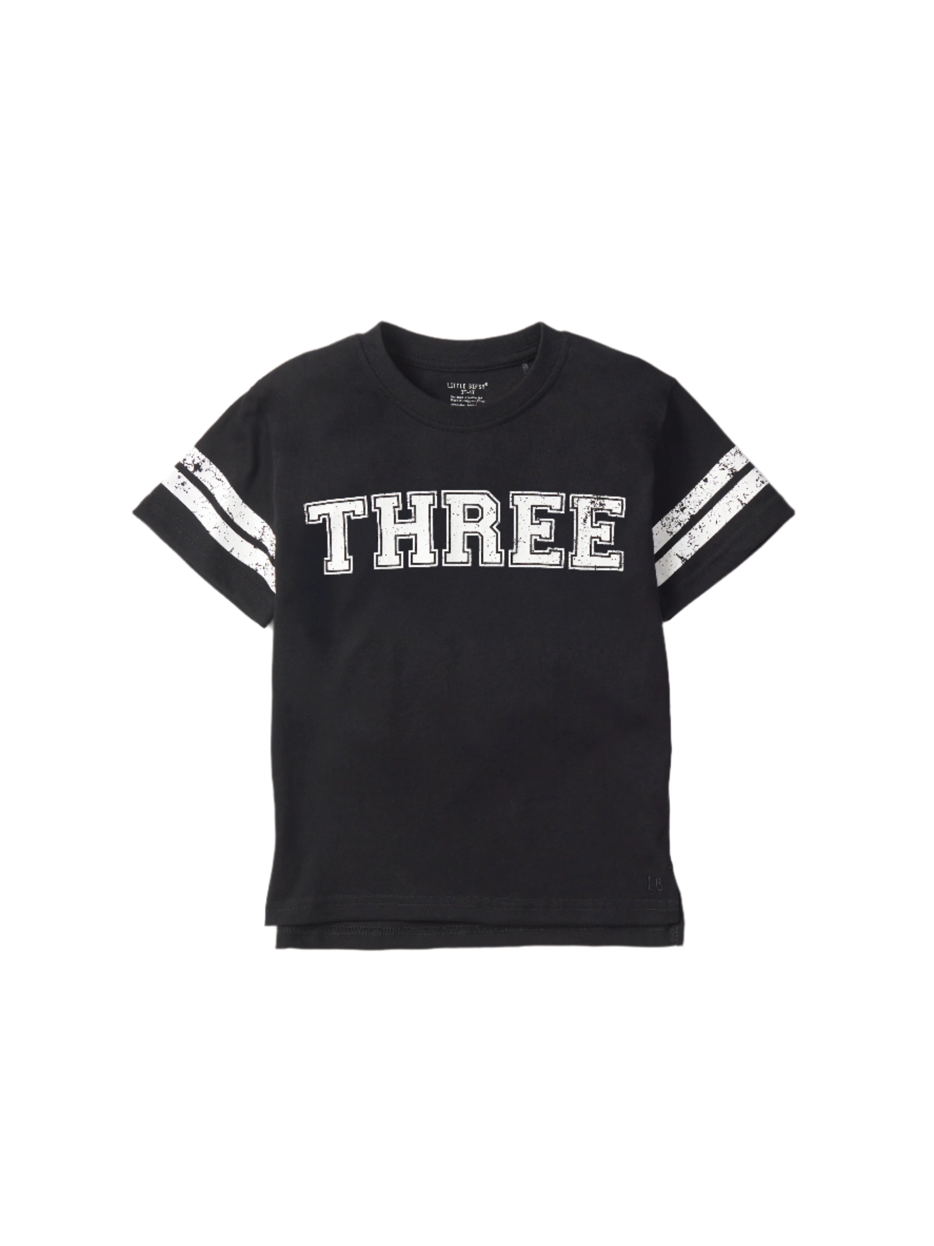 Varsity 3rd B-Day Elevated Tee - Black