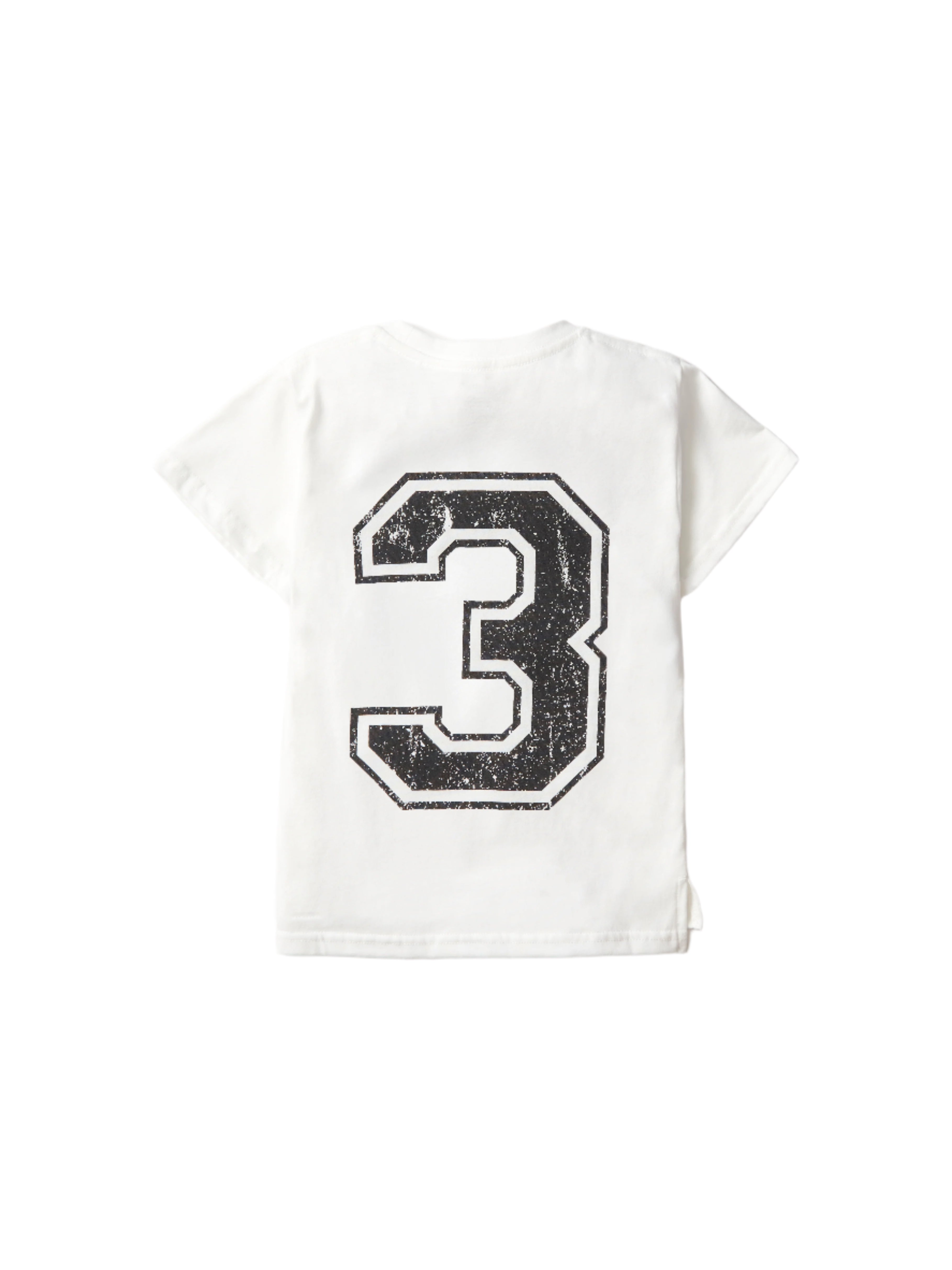 3rd B-Day Elevated Tee - White