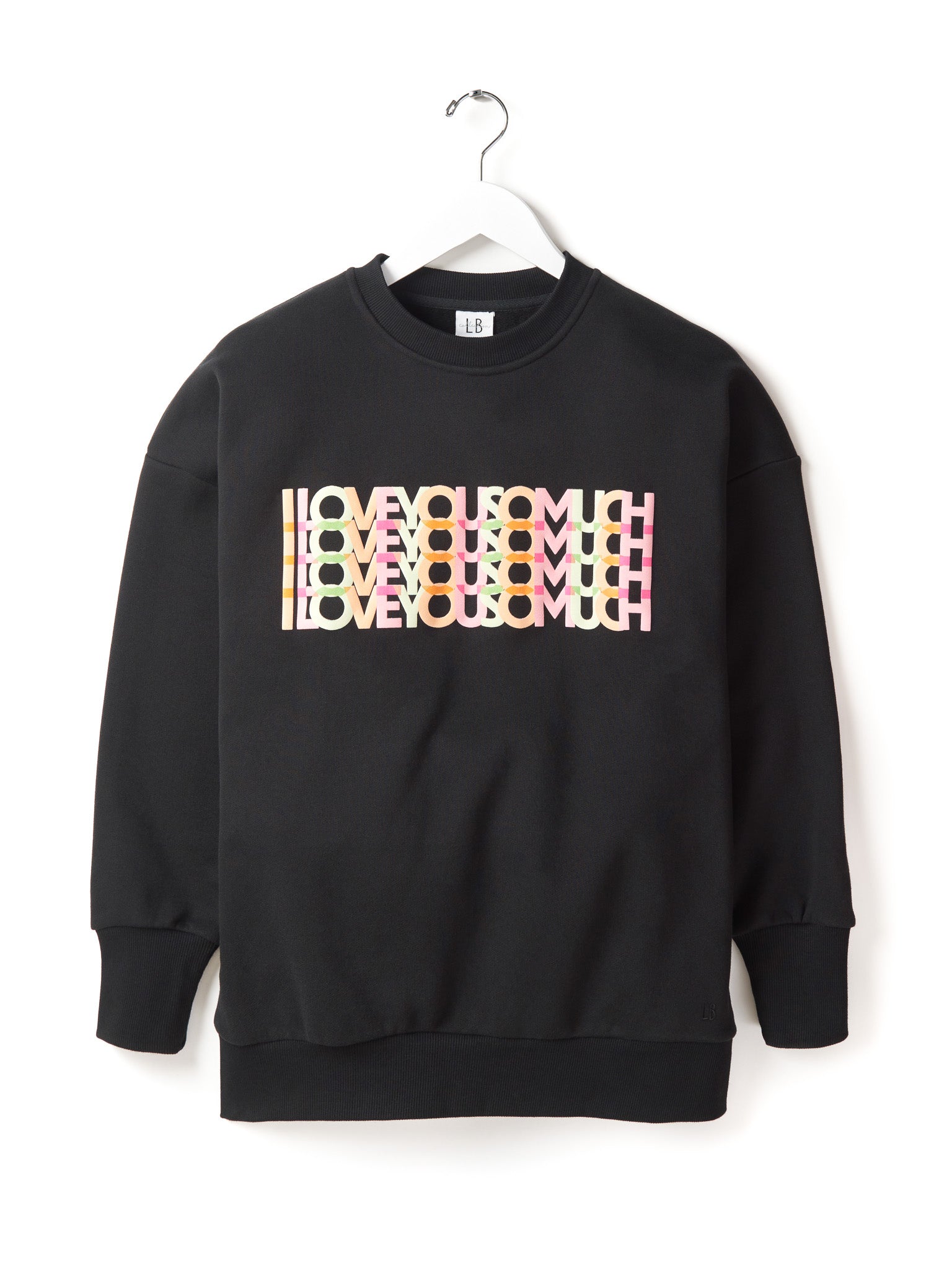 Adult V-Day Elevated Crewneck - Black