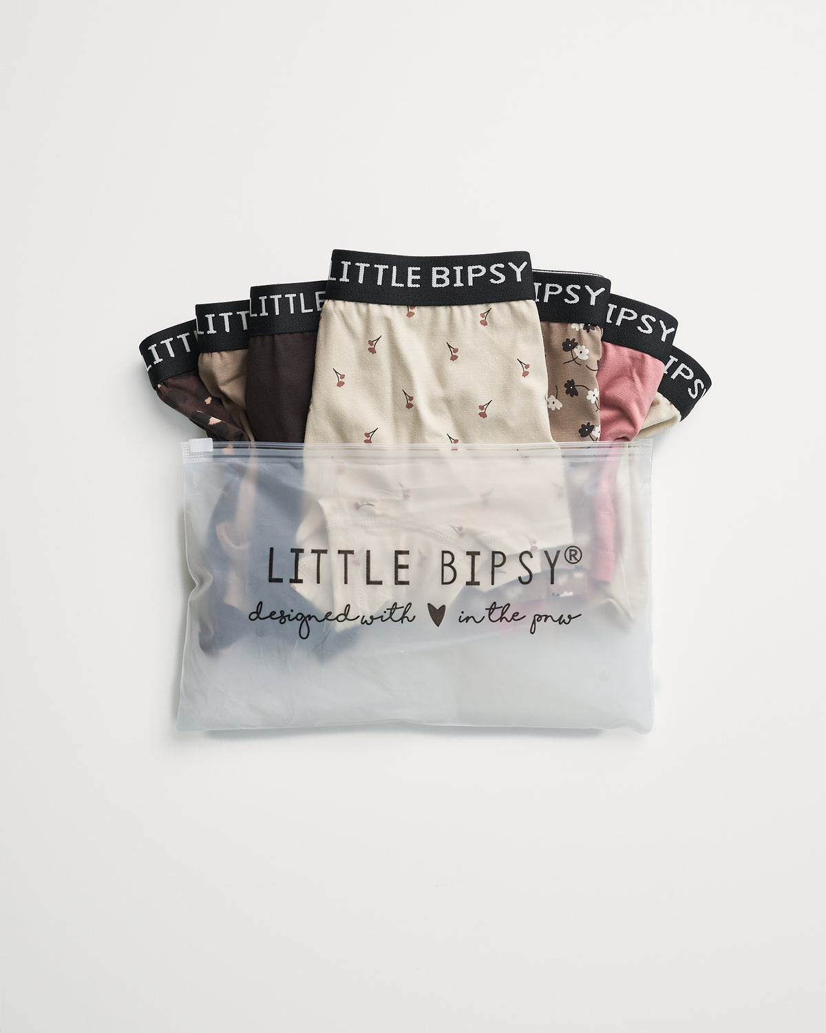 Girl's Boxer Brief 7-Pack - Floral Pack