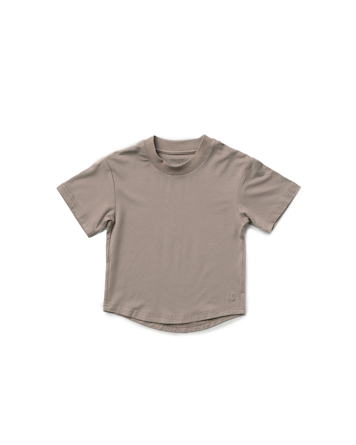 Oversized Bamboo Tee - Mushroom