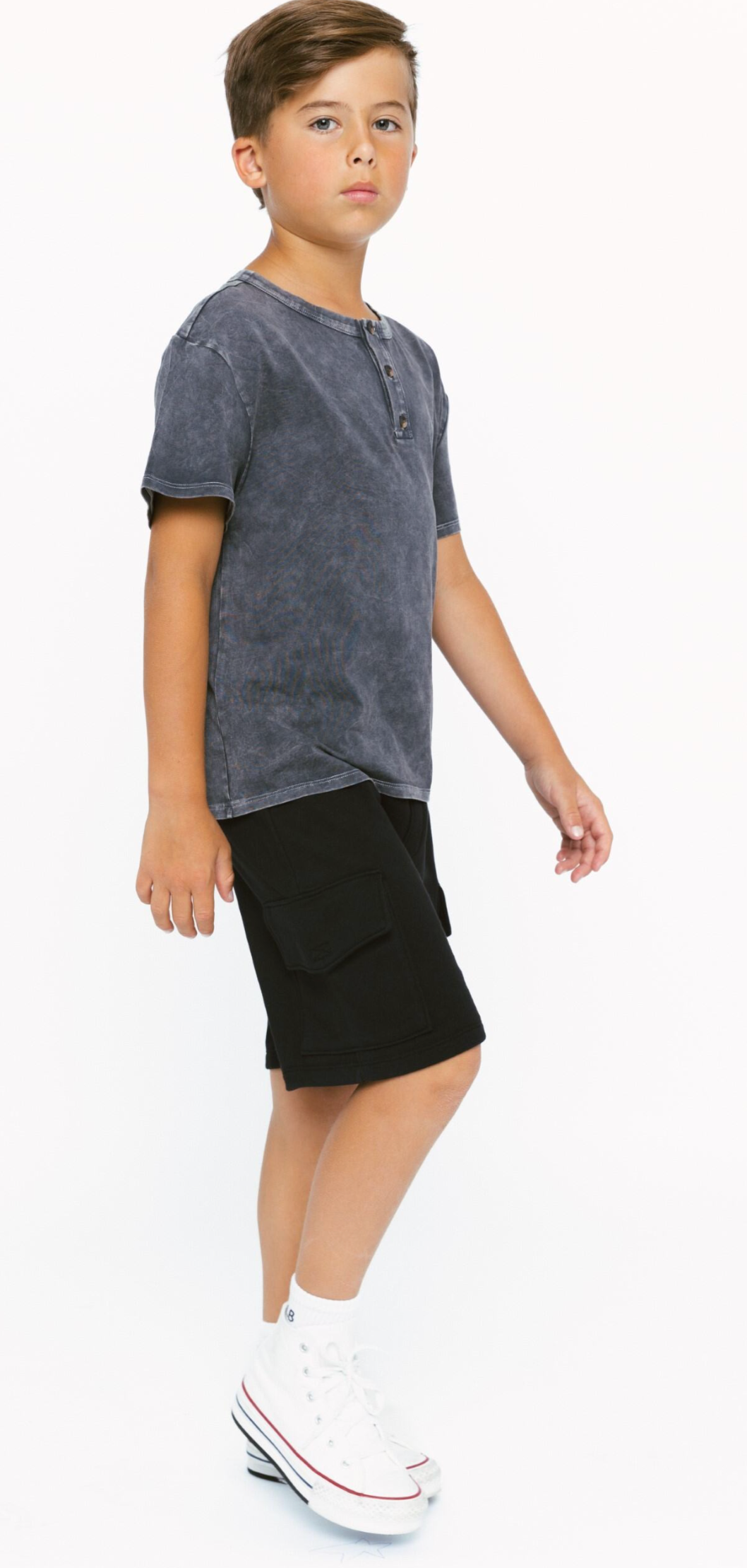 Cargo Sweatshort - Black