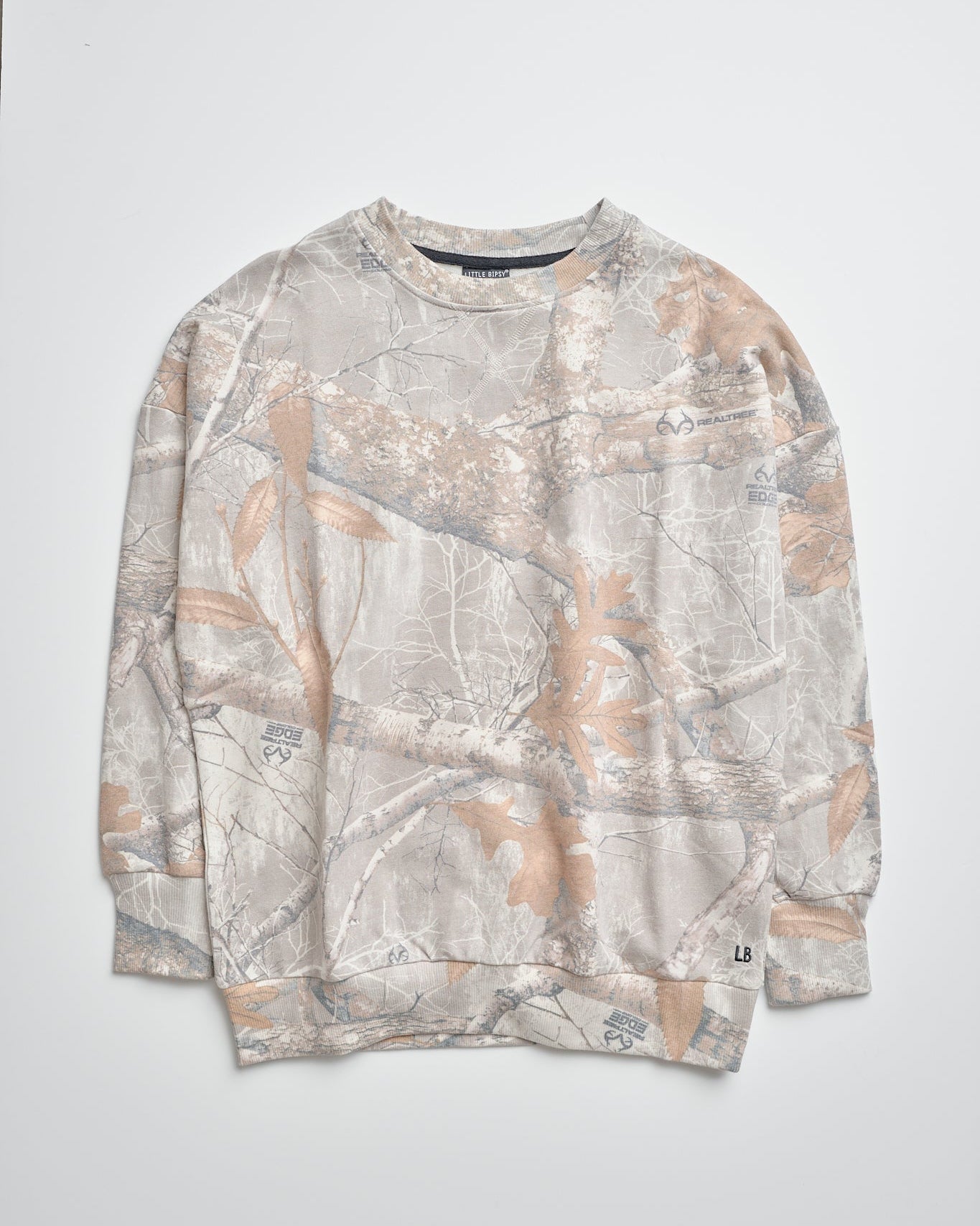 Adult Crewneck - Edge Colors Driftwood® - Little Bipsy