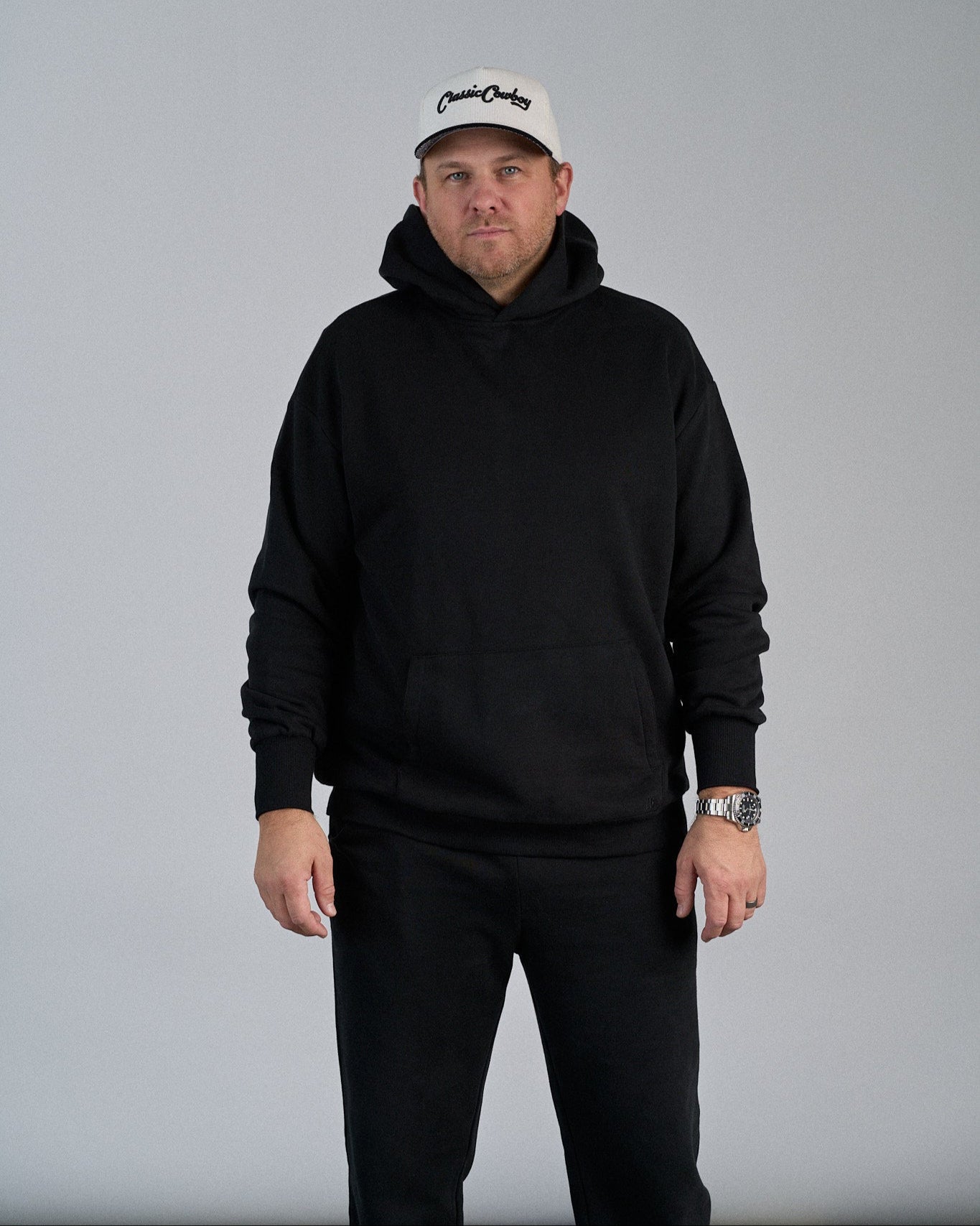 Adult Elevated Hoodie - Black - Little Bipsy