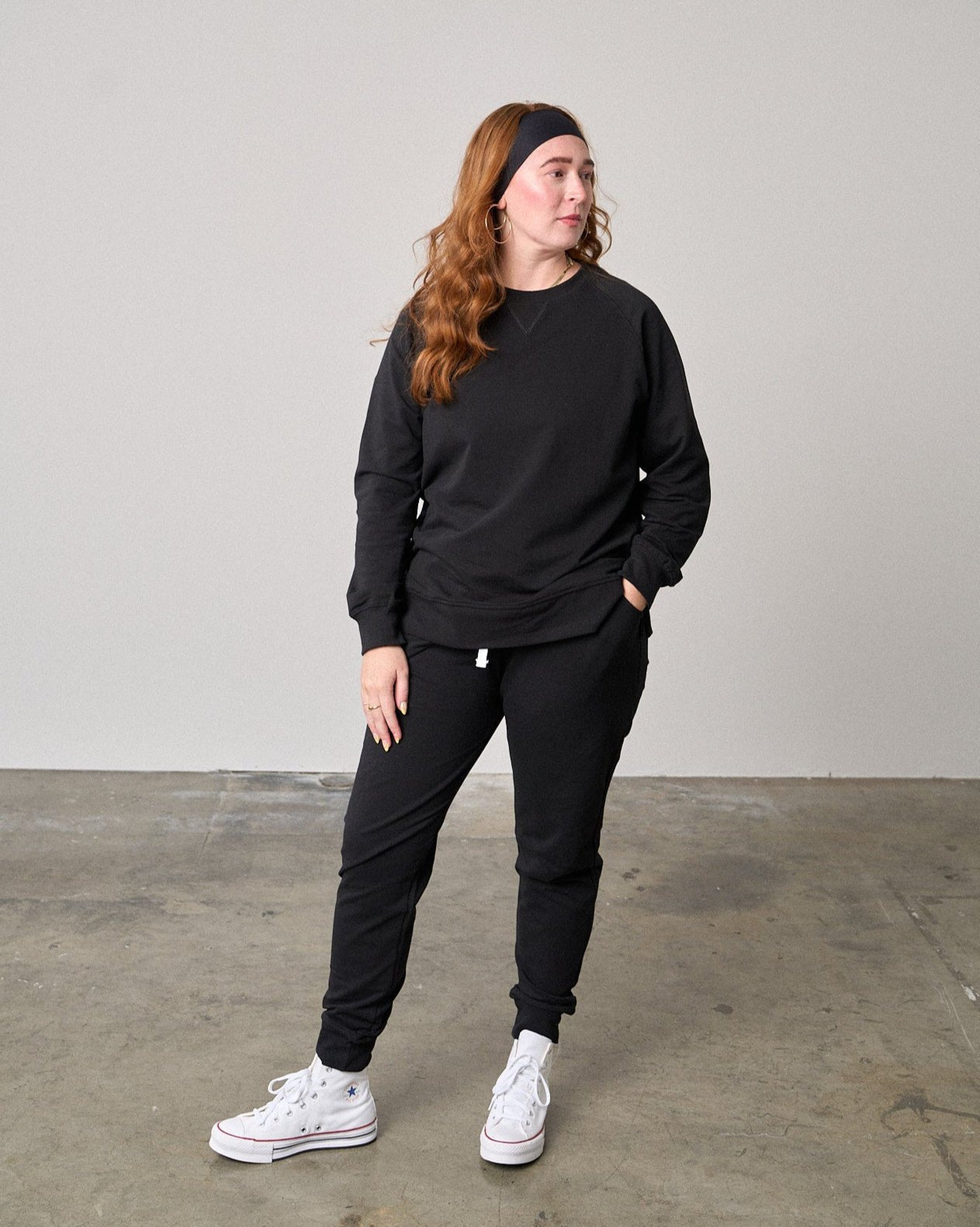 Adult Jogger - Black - Little Bipsy