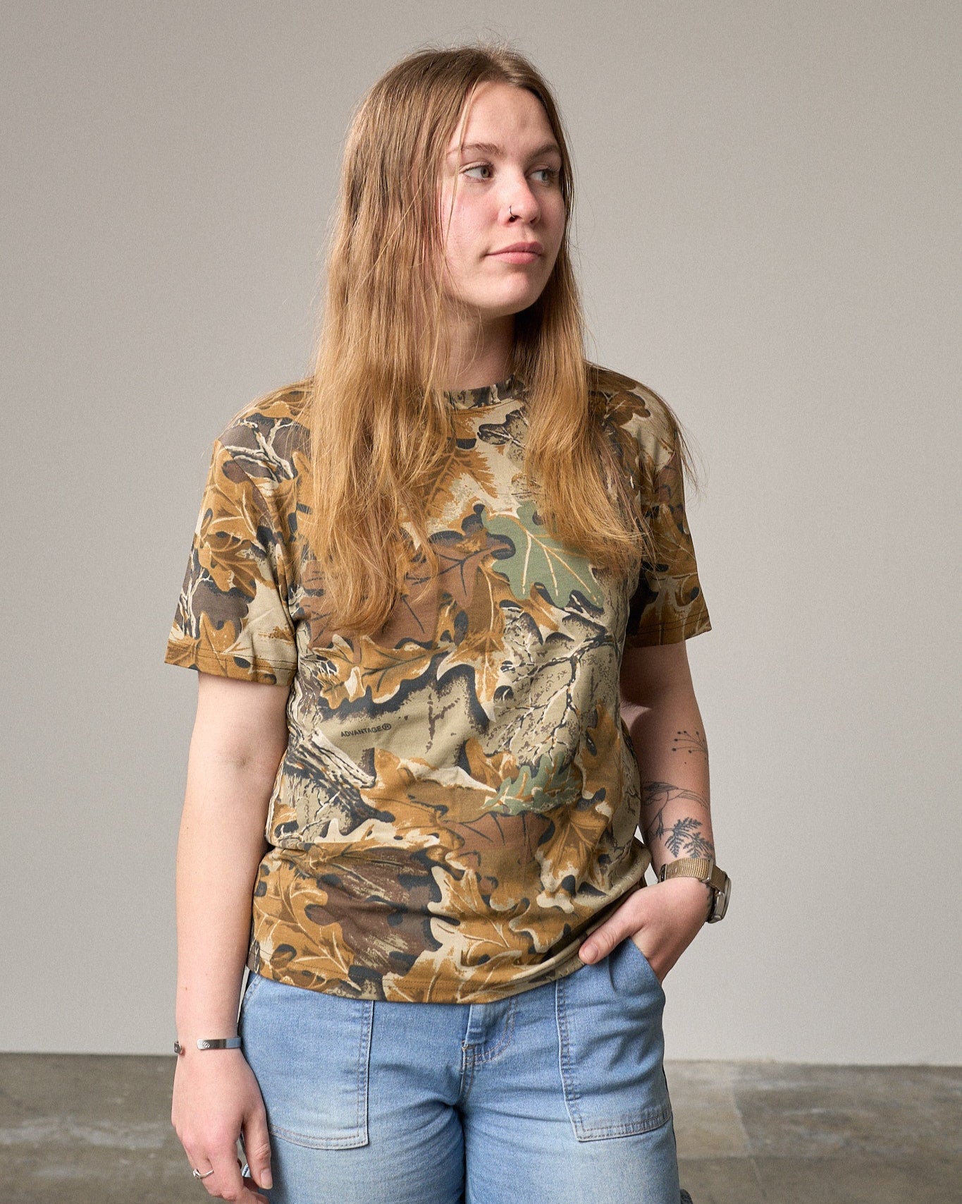 Adult Realtree Camo Leaf Modal T-Shirt - Little Bipsy