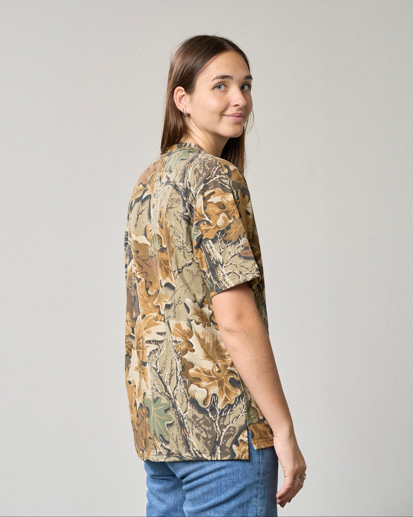 Adult Realtree Camo Leaf Modal T-Shirt - Little Bipsy