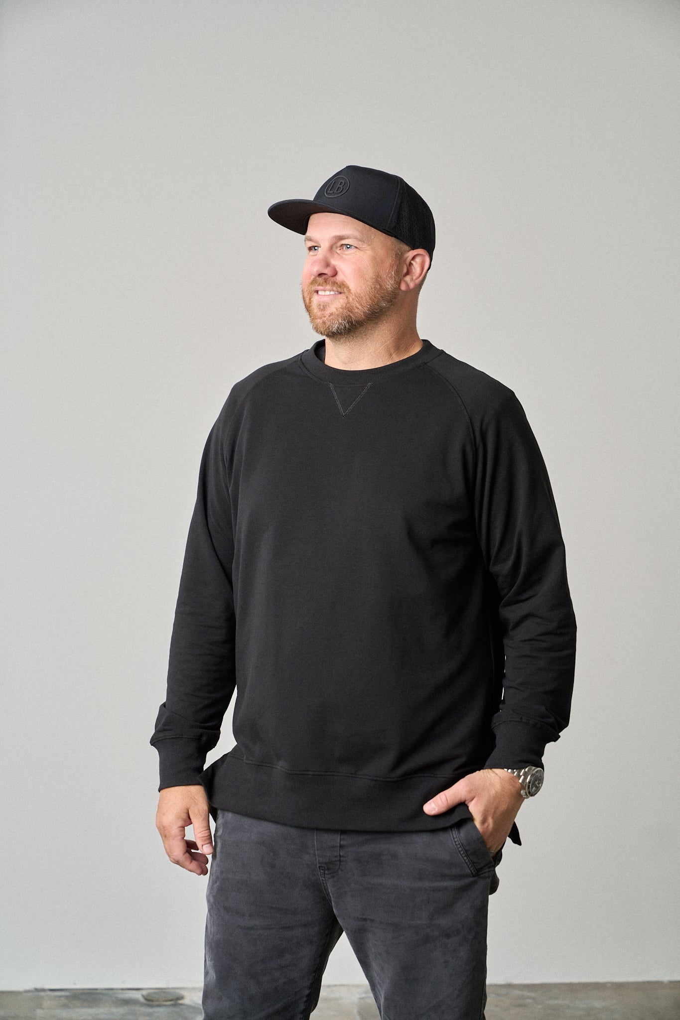 Adult Pullover - Black - Little Bipsy