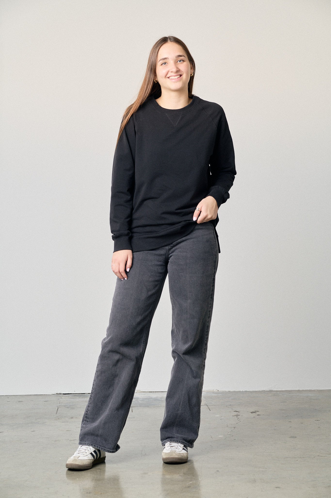 Adult Pullover - Black - Little Bipsy