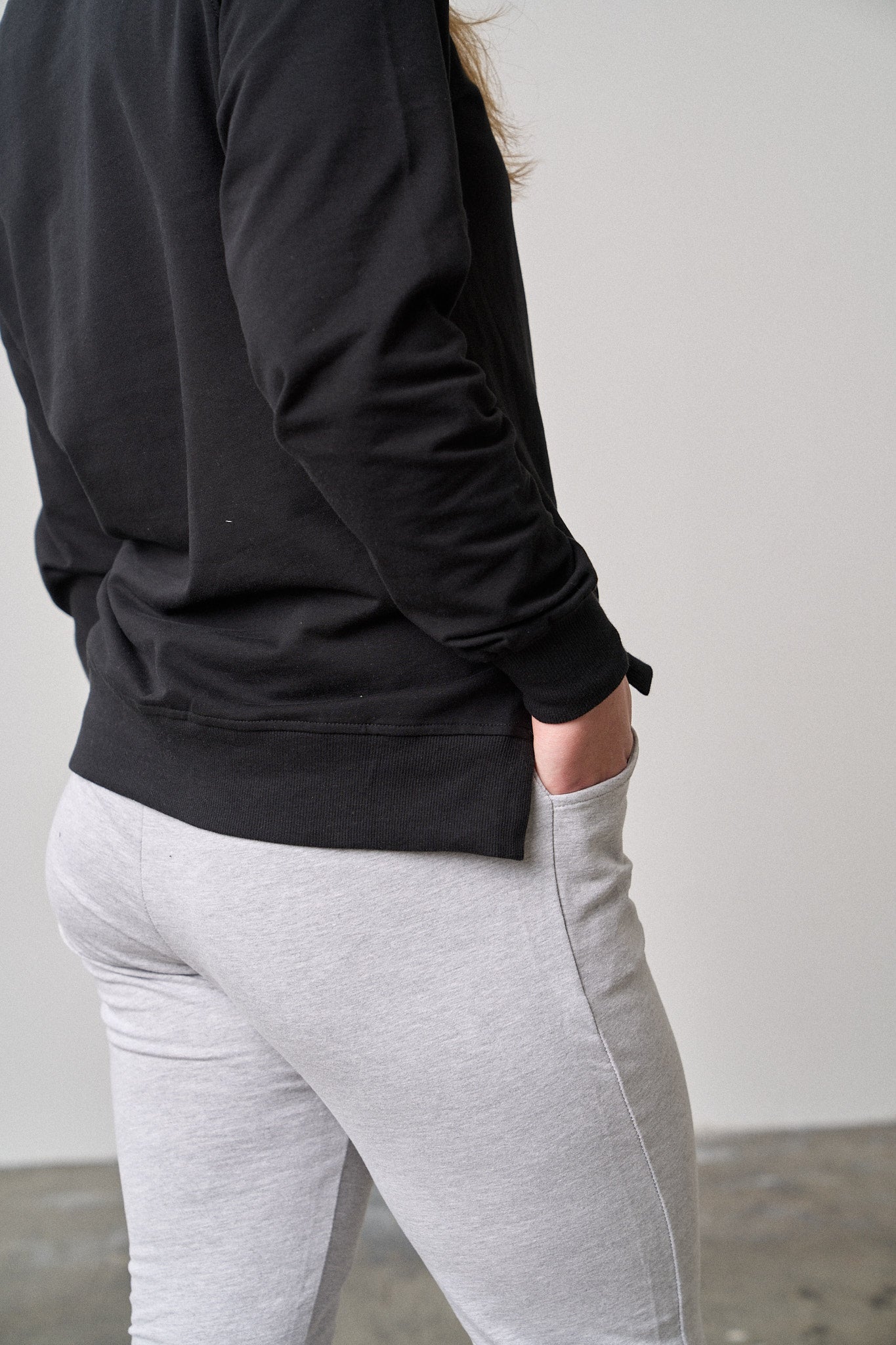 Adult Pullover - Black - Little Bipsy