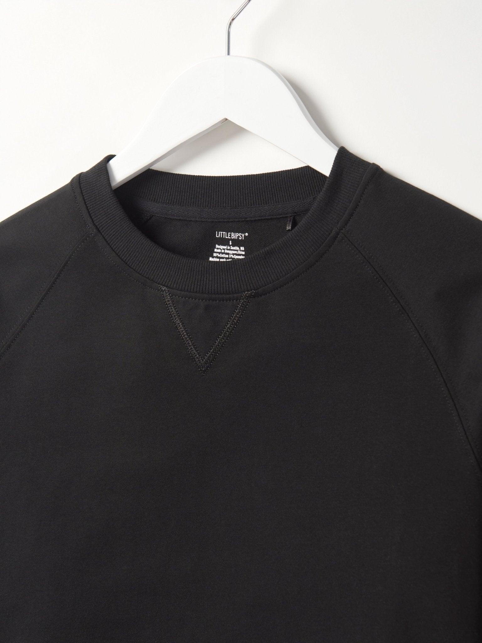 Adult Pullover - Black - Little Bipsy