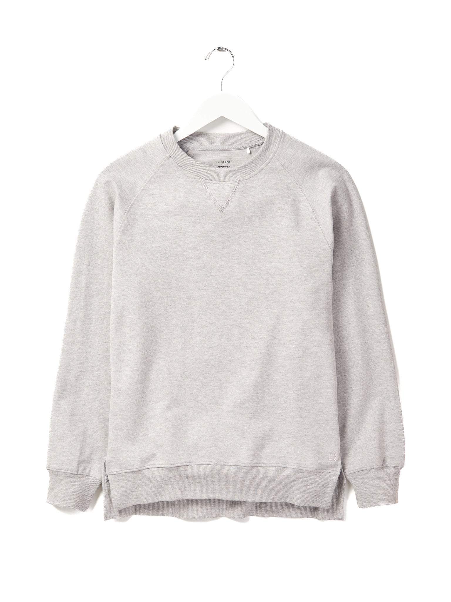 Adult Pullover - Grey - Little Bipsy