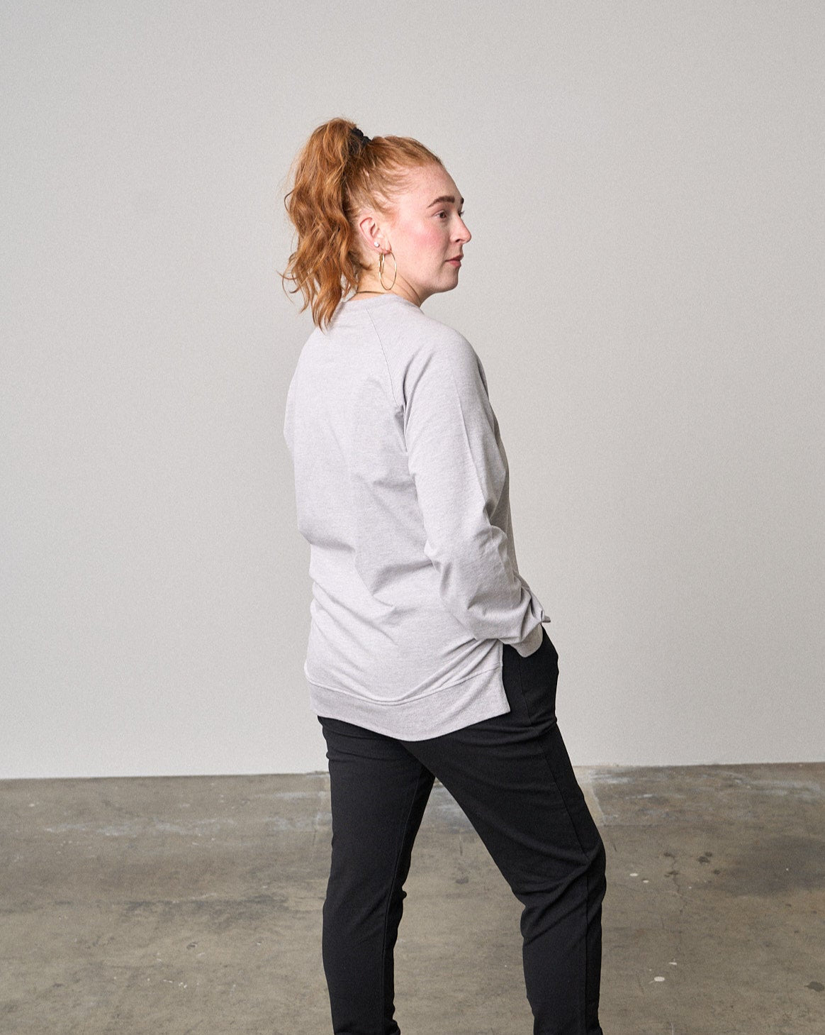 Adult Pullover - Grey - Little Bipsy