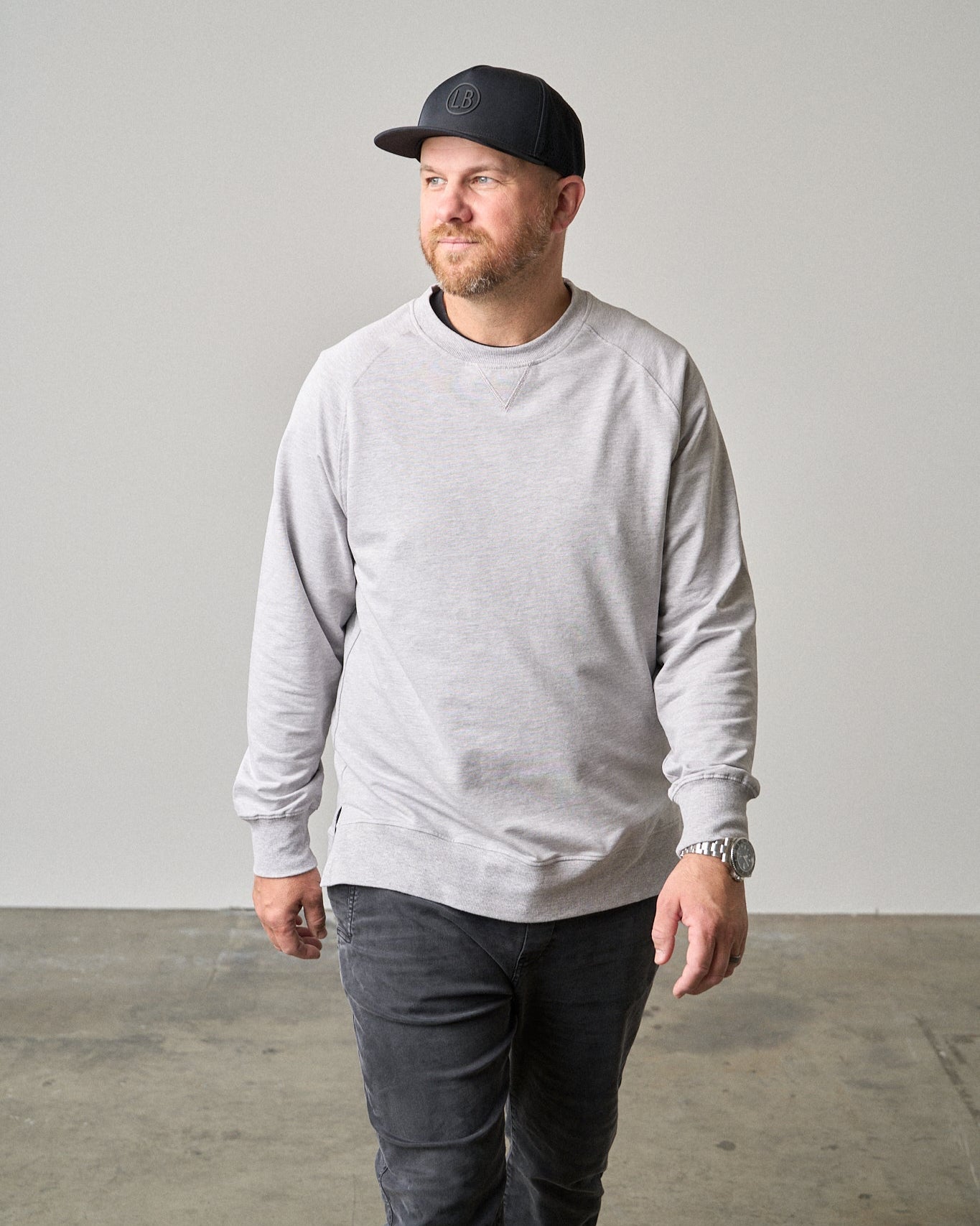 Adult Pullover - Grey - Little Bipsy