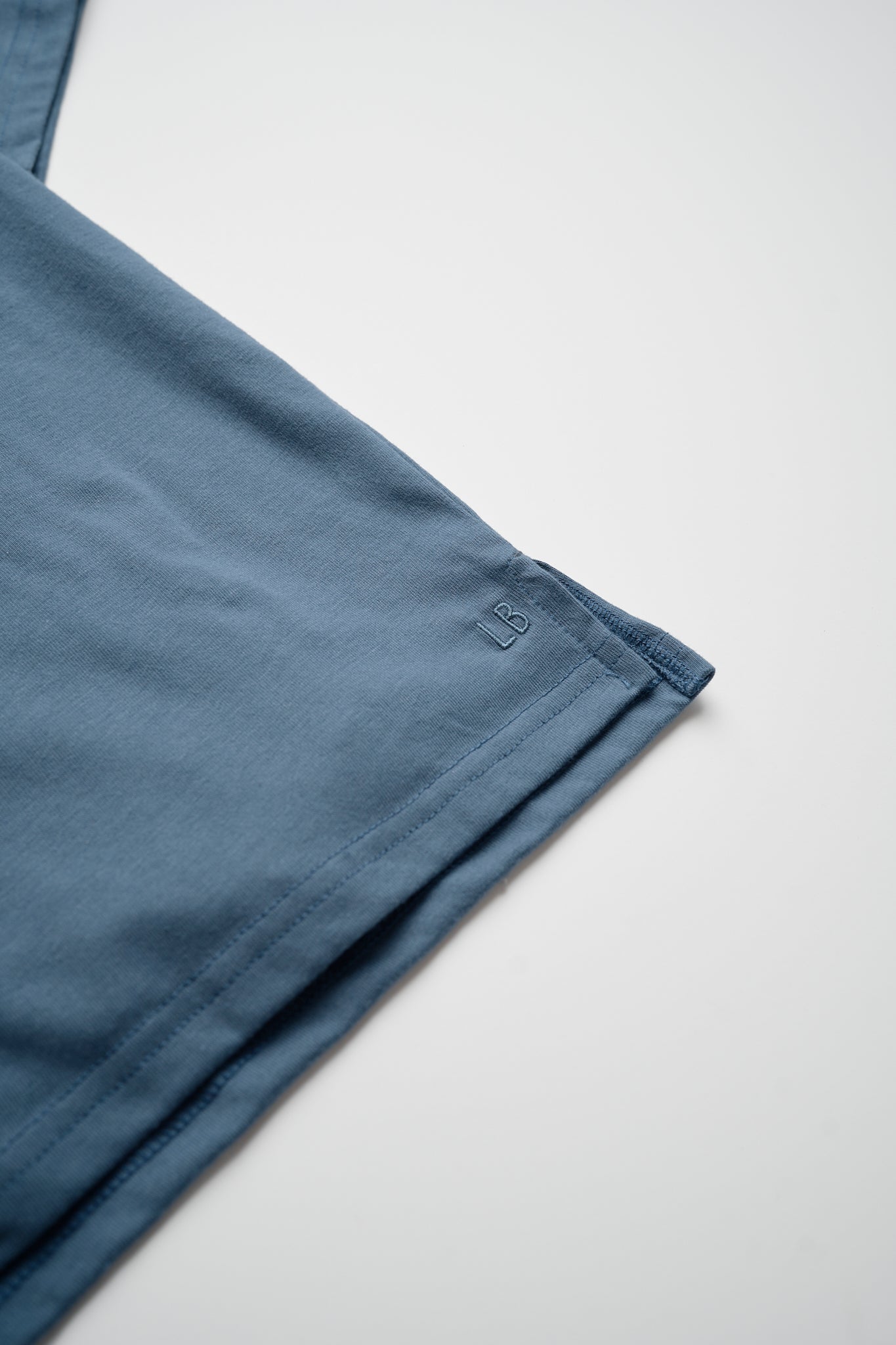 Adult USA Elevated Tee - Worn Indigo - Little Bipsy