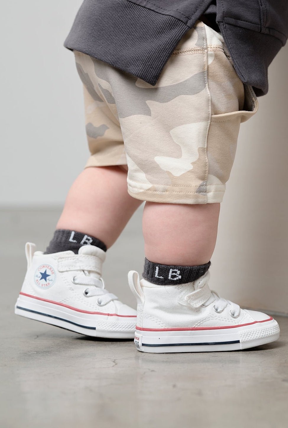 Ankle Sock 3 - Pack - Driftwood Mix - Little Bipsy