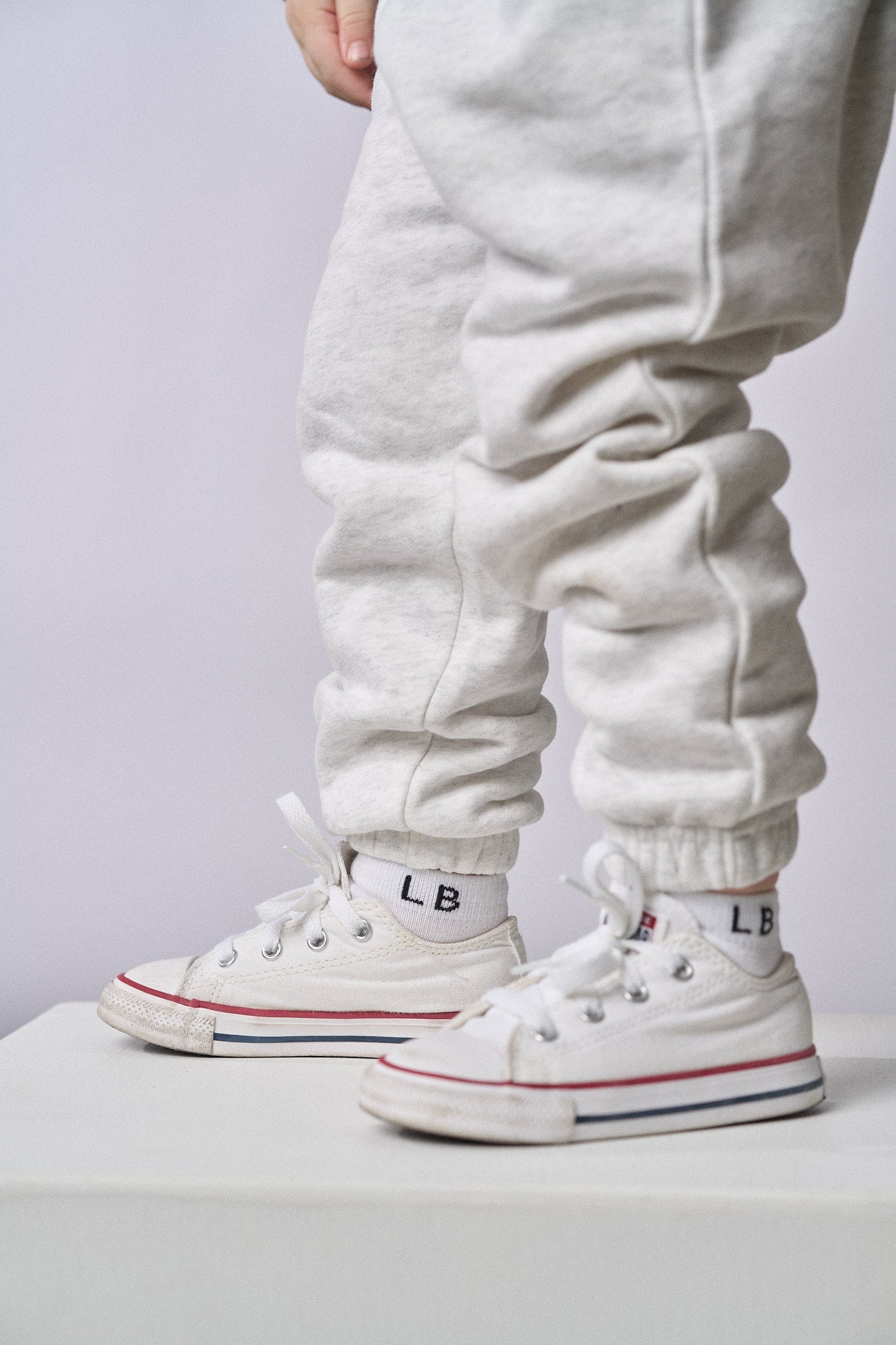 Ankle Sock 3 - Pack - White - Little Bipsy