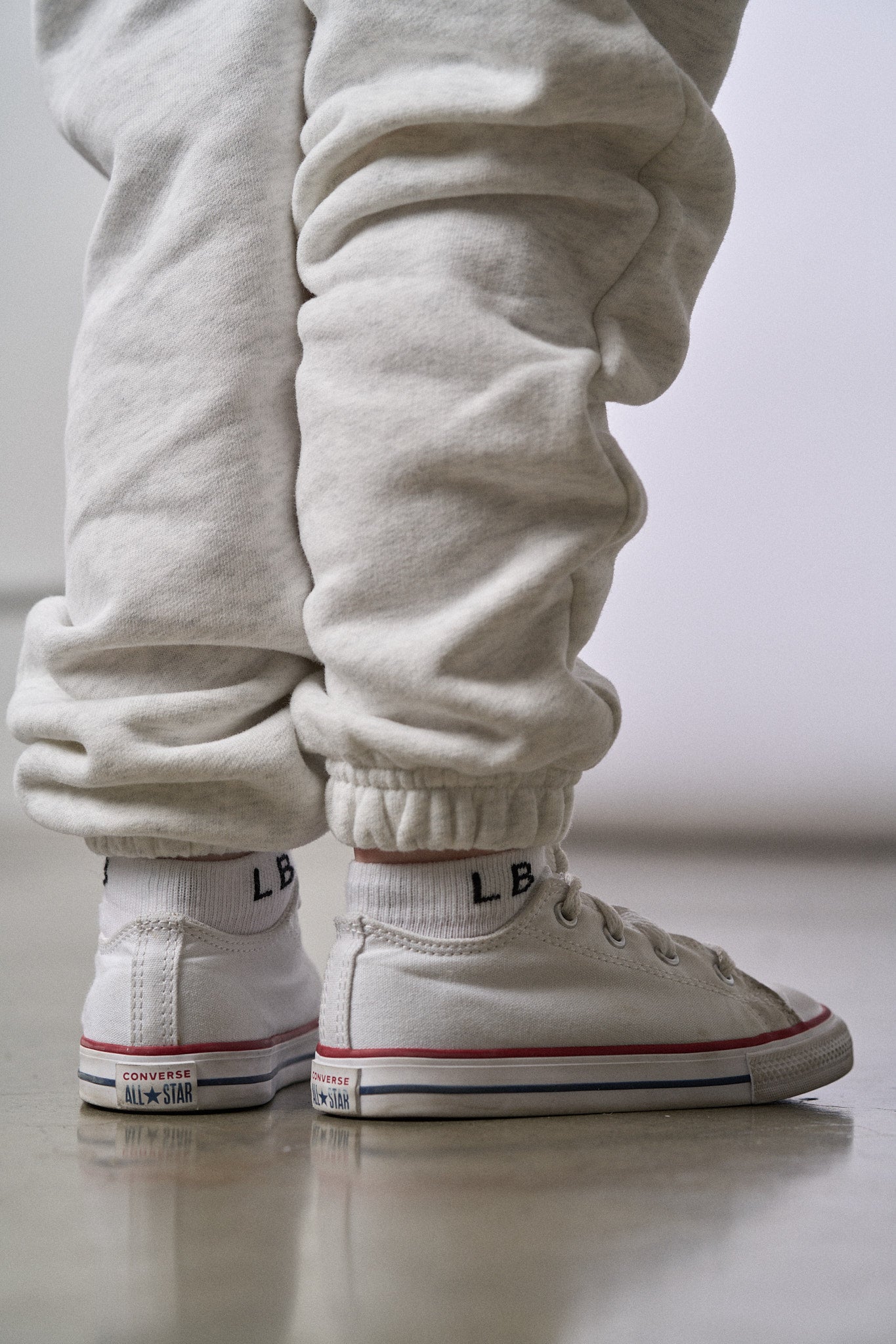 Ankle Sock 3 - Pack - White - Little Bipsy