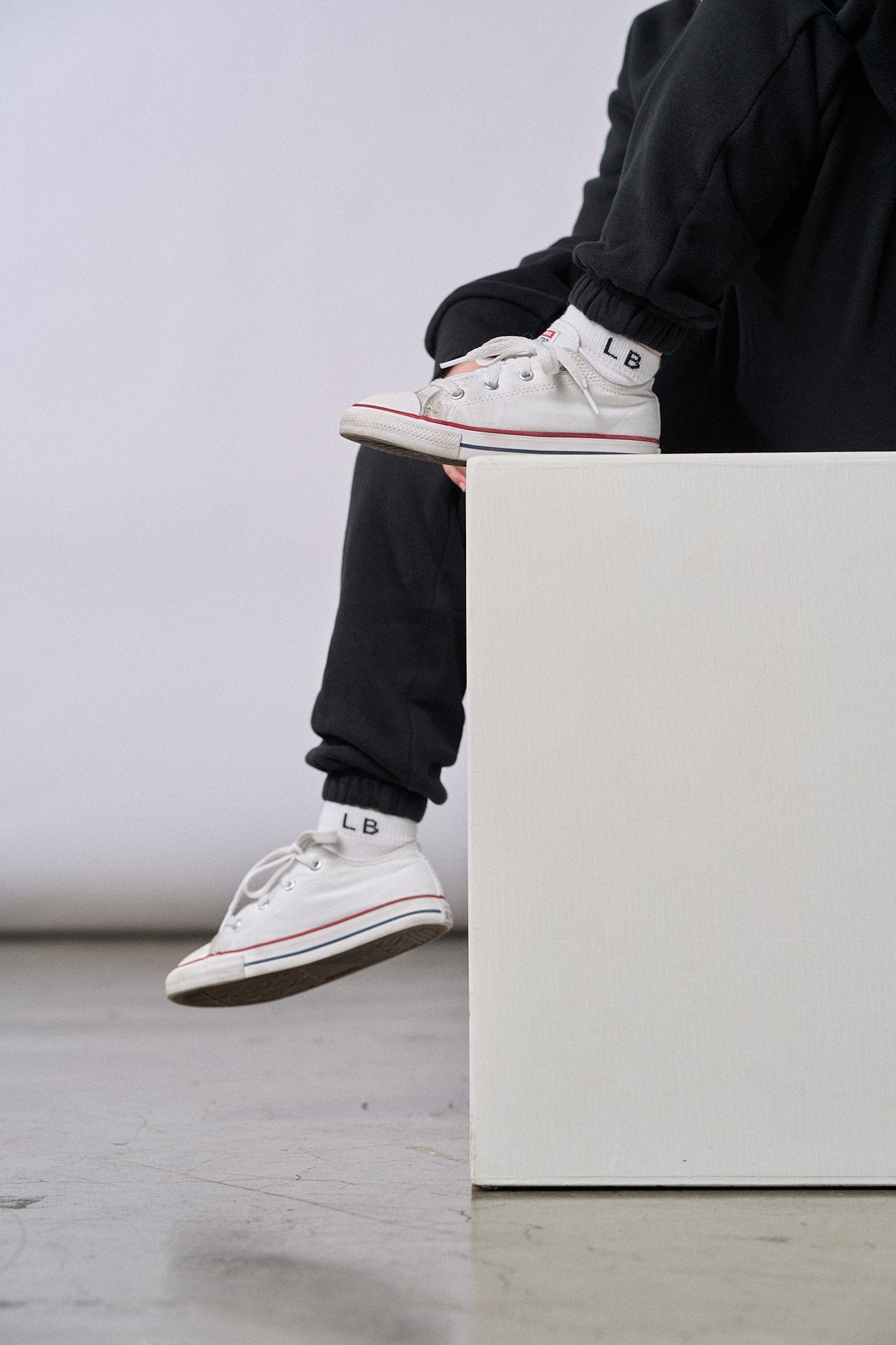 Ankle Sock 3 - Pack - White - Little Bipsy