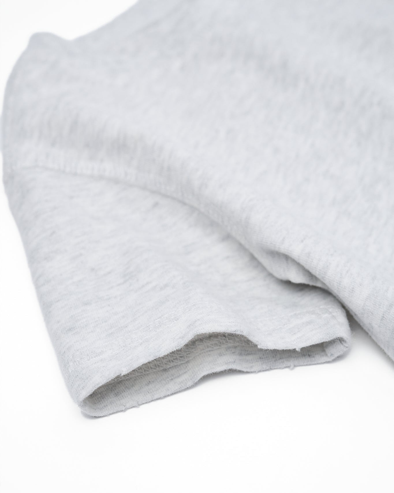 Athletic Boxy Tee - Light Heather Grey - Little Bipsy