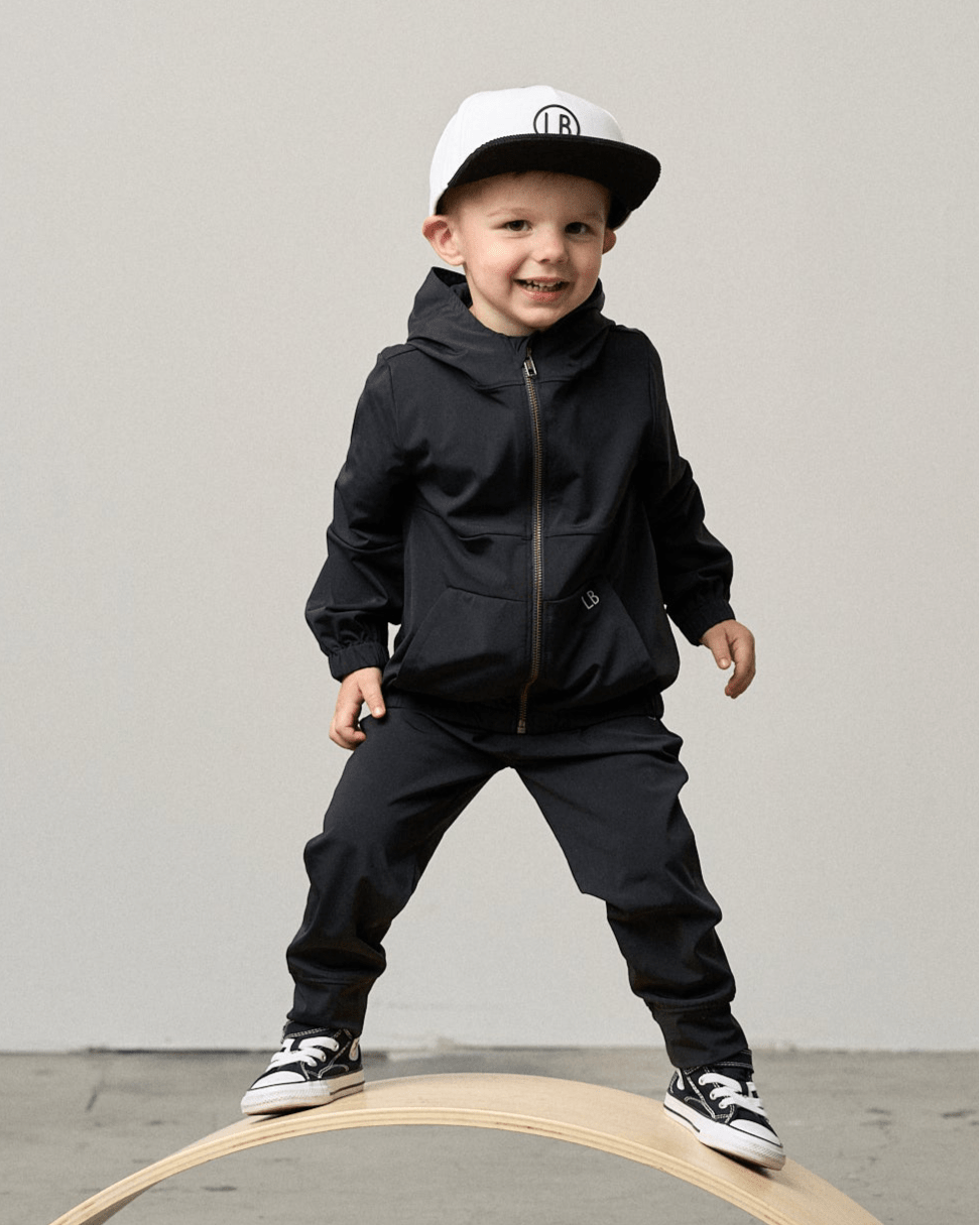 Athletic Jogger - Black - Little Bipsy