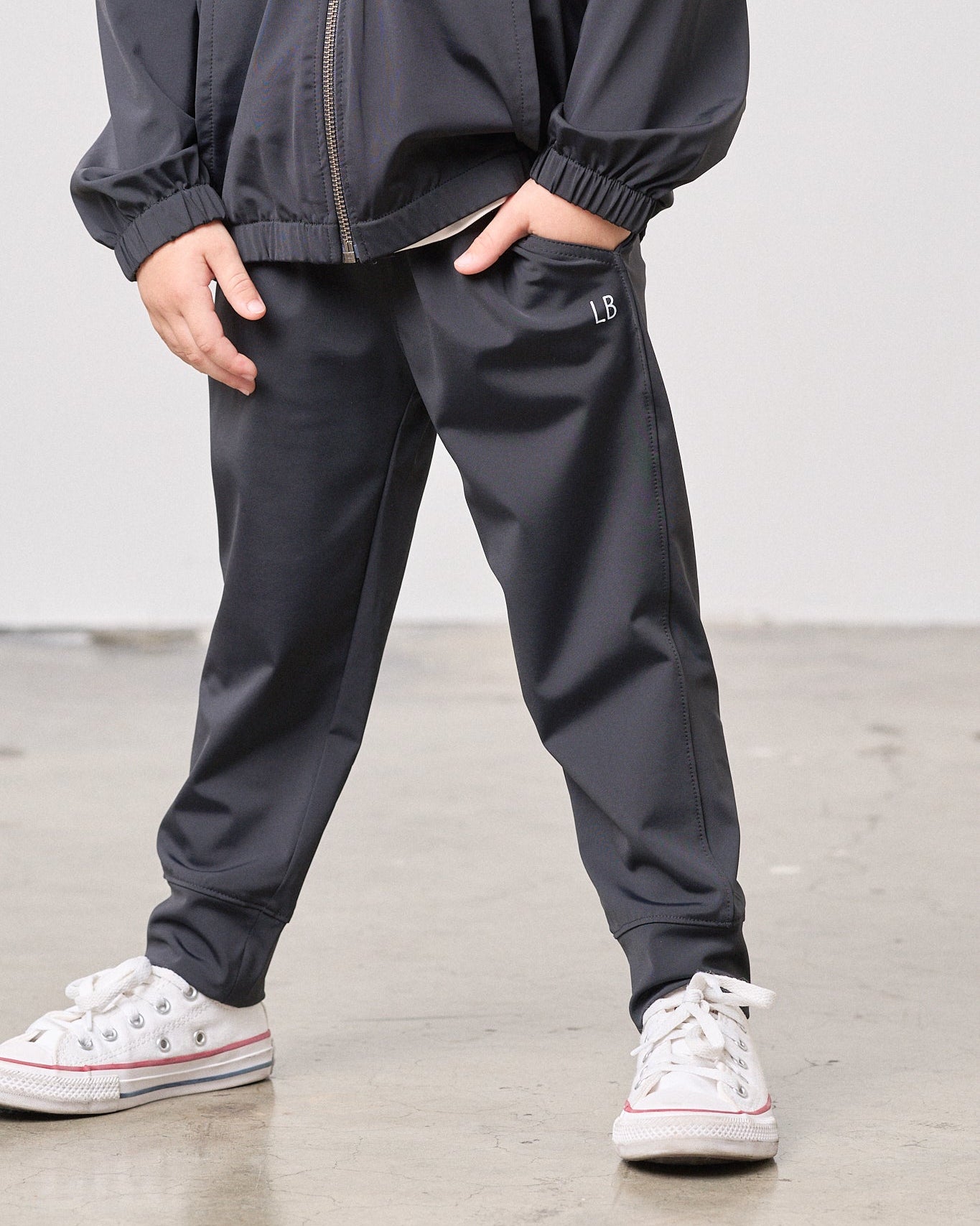 Athletic Jogger - Black - Little Bipsy