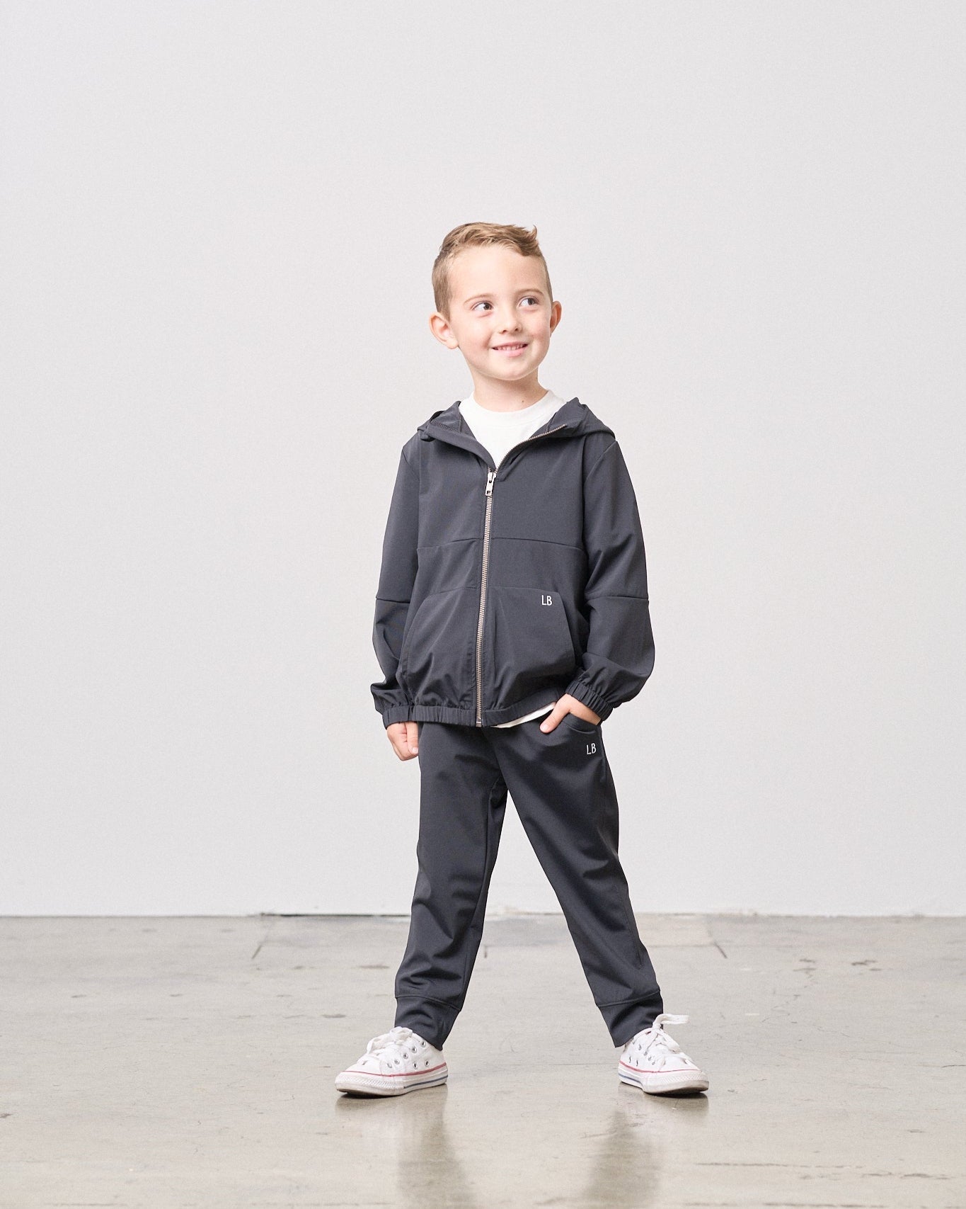 Athletic Jogger - Black - Little Bipsy