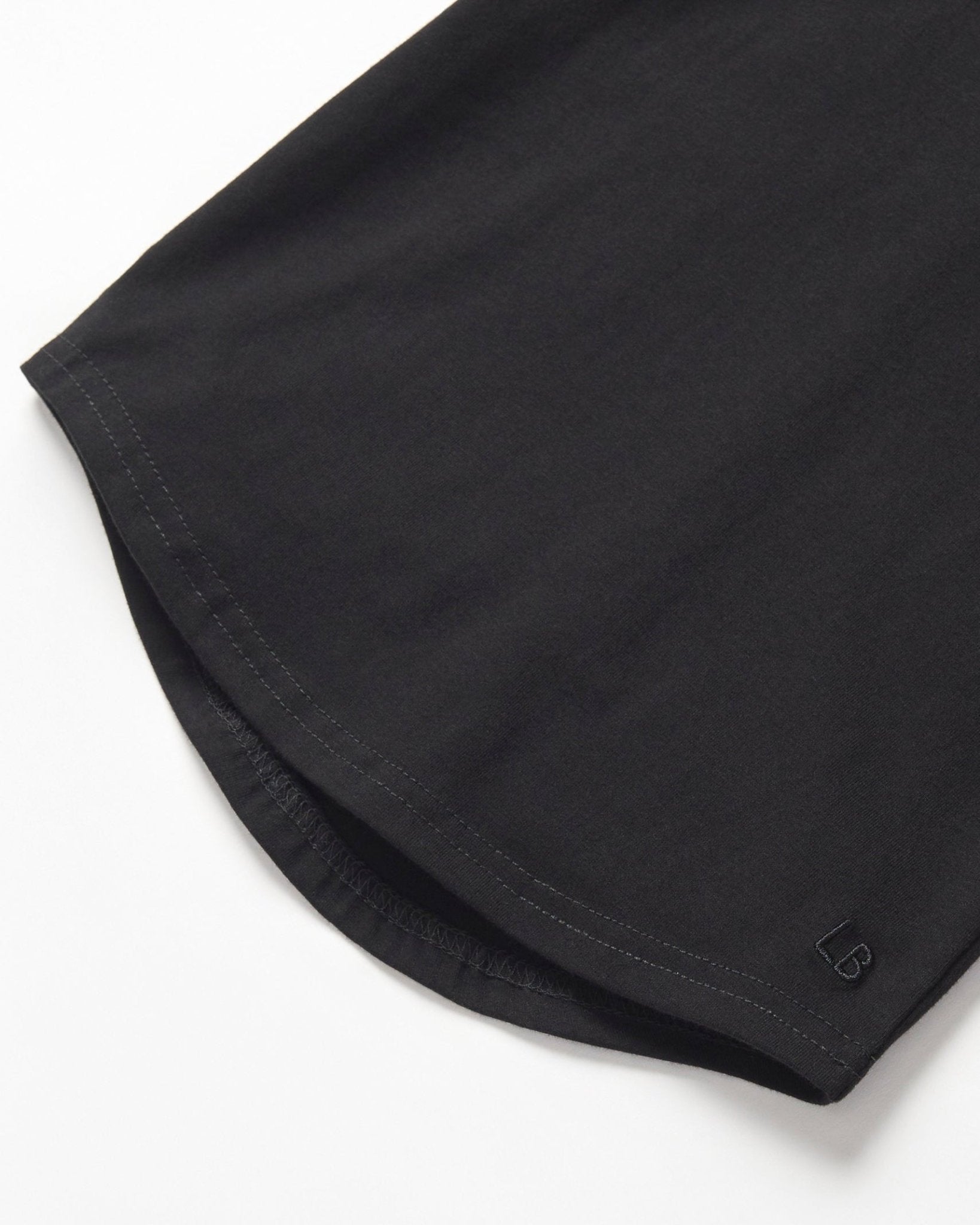 Baby Basic Tee - Black - Little Bipsy