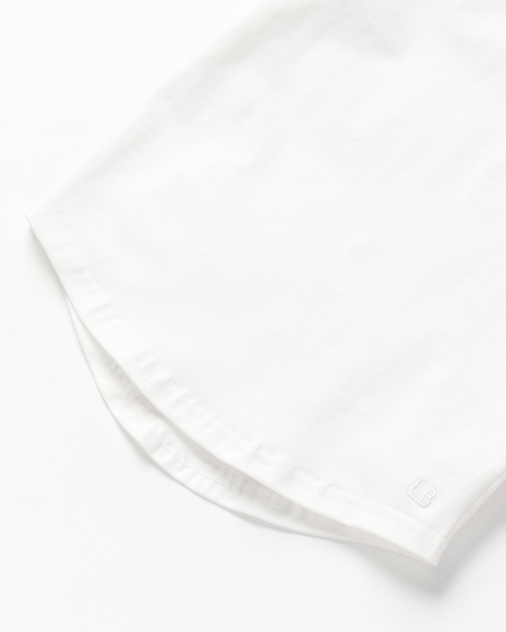 Baby Basic Tee - White - Little Bipsy