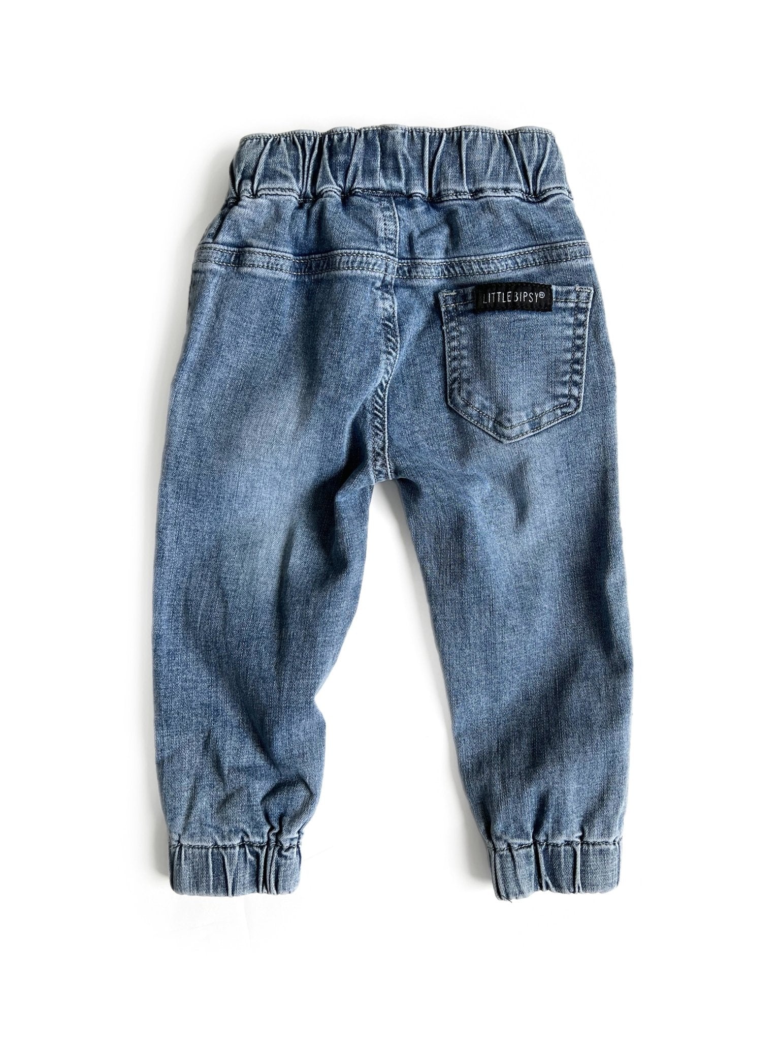 Baby Denim Jogger - Little Bipsy