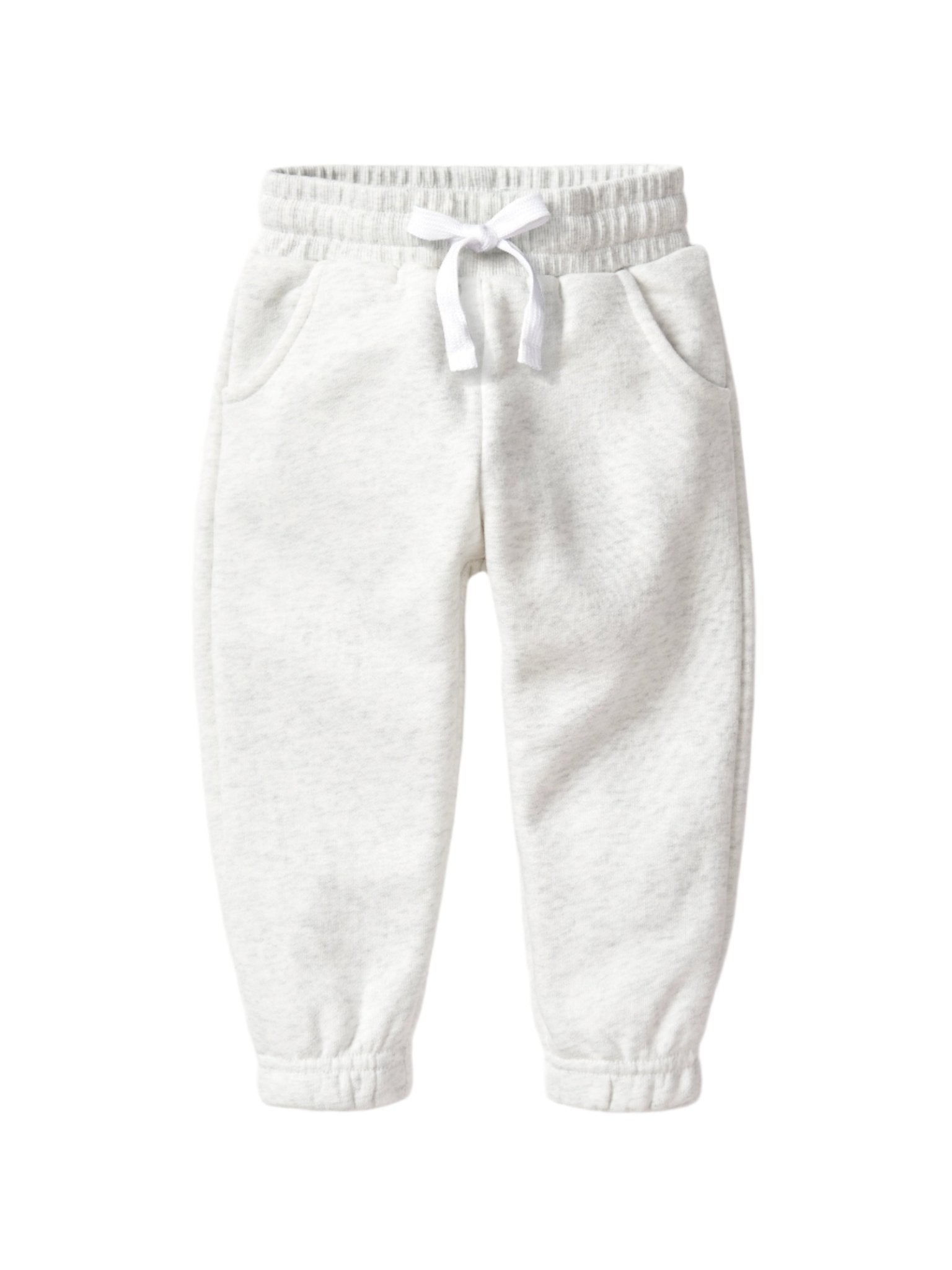 Baby Elevated Sweatpant - Light Heather Grey - Little Bipsy