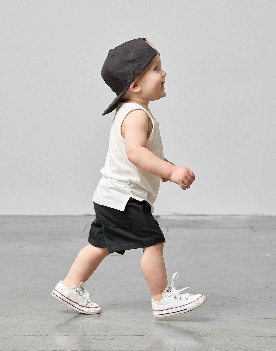 Baby Everyday Short - Black - Little Bipsy
