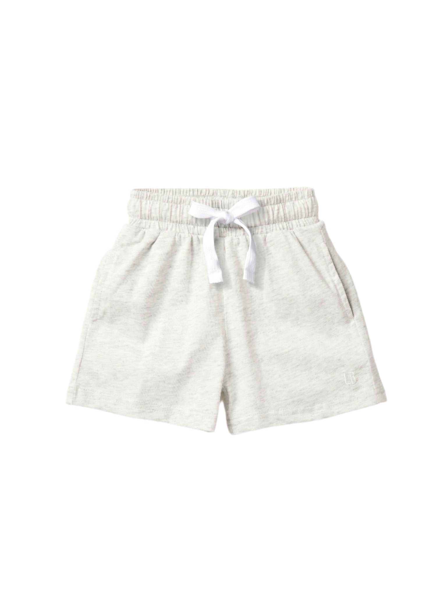 Baby Everyday Short - Heather Grey - Little Bipsy