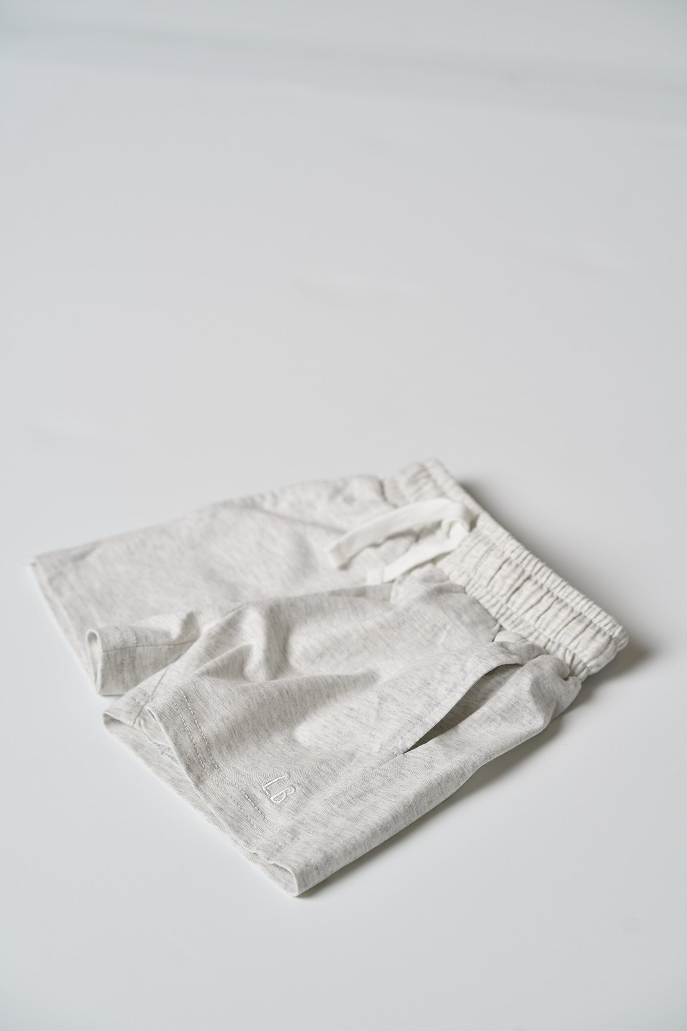 Baby Everyday Short - Heather Grey - Little Bipsy