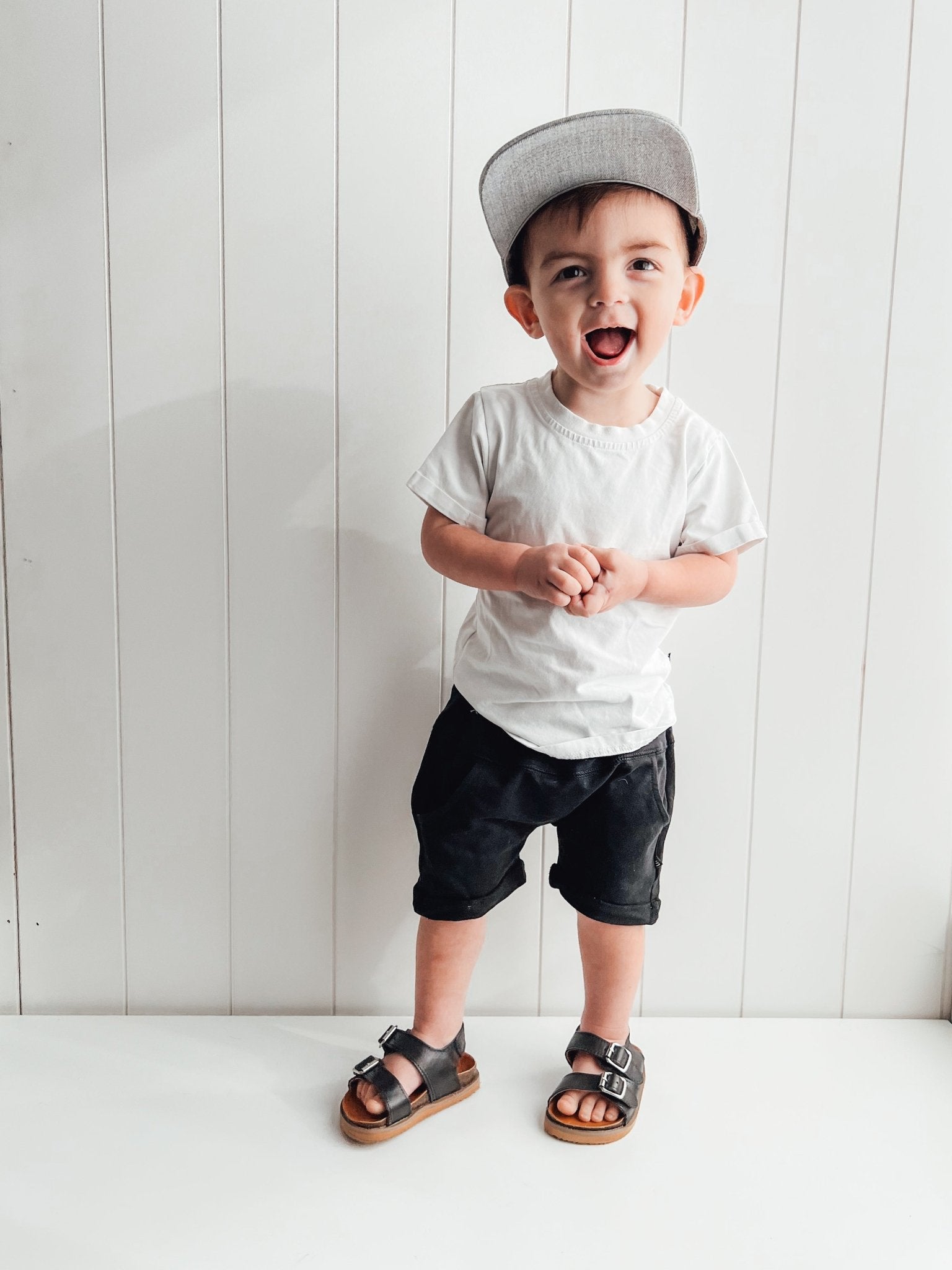 Baby Harem Short - Black - Little Bipsy