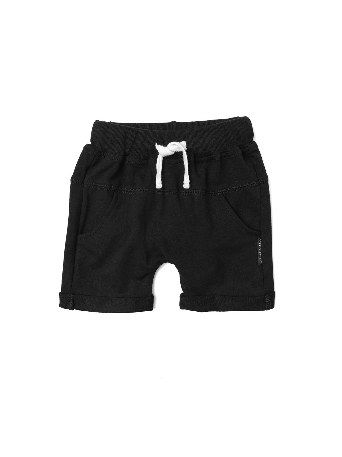Baby Harem Short - Black - Little Bipsy