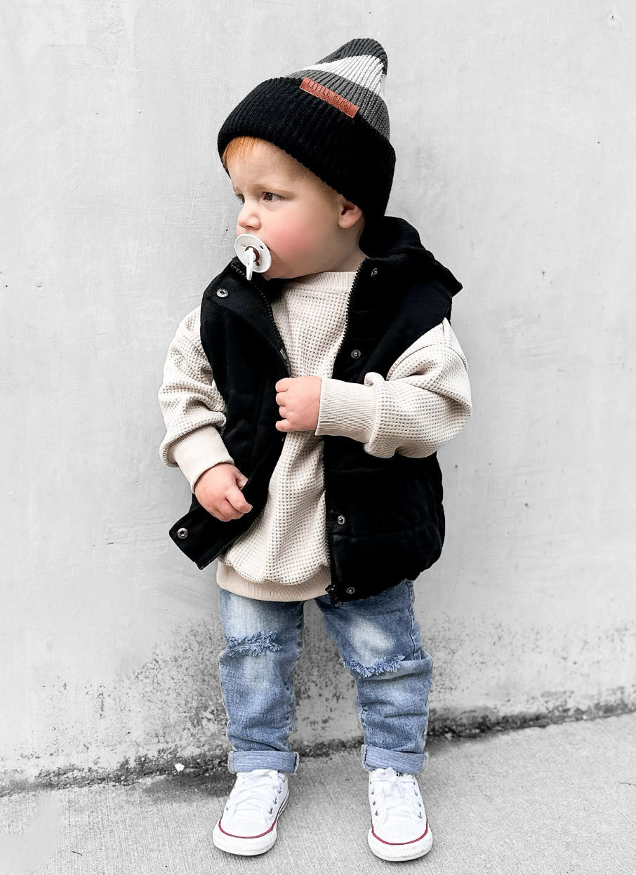 Baby Relaxed Fit Distressed Denim - Little Bipsy