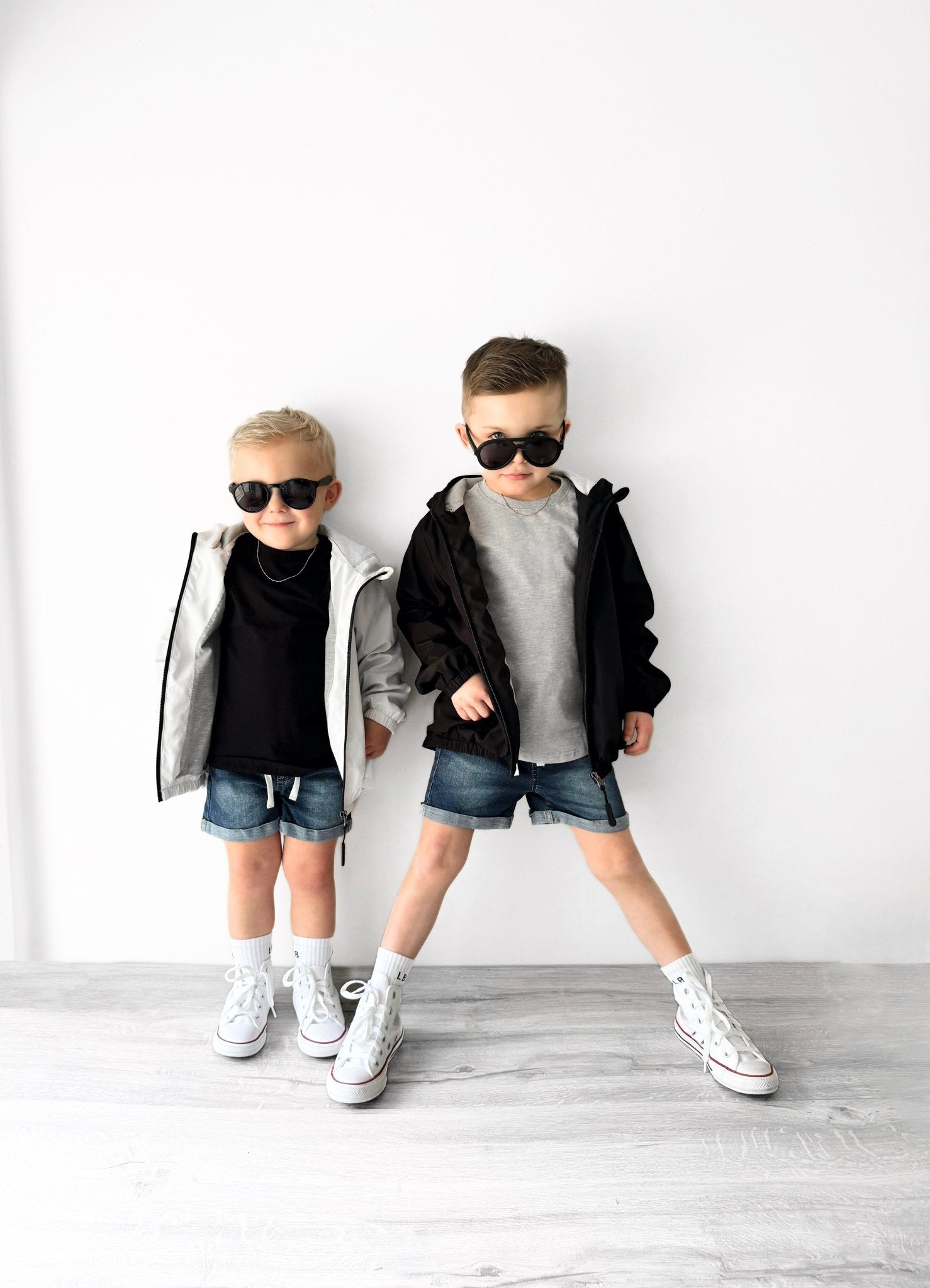 Baby Windbreaker - Black - Little Bipsy