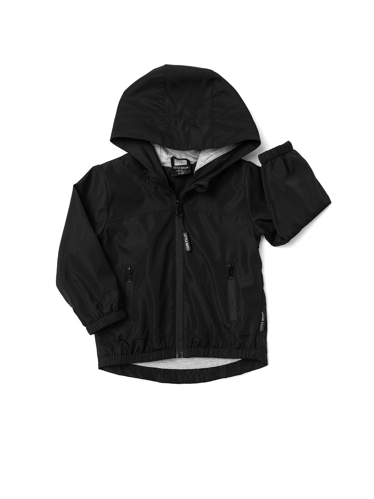Baby Windbreaker - Black - Little Bipsy